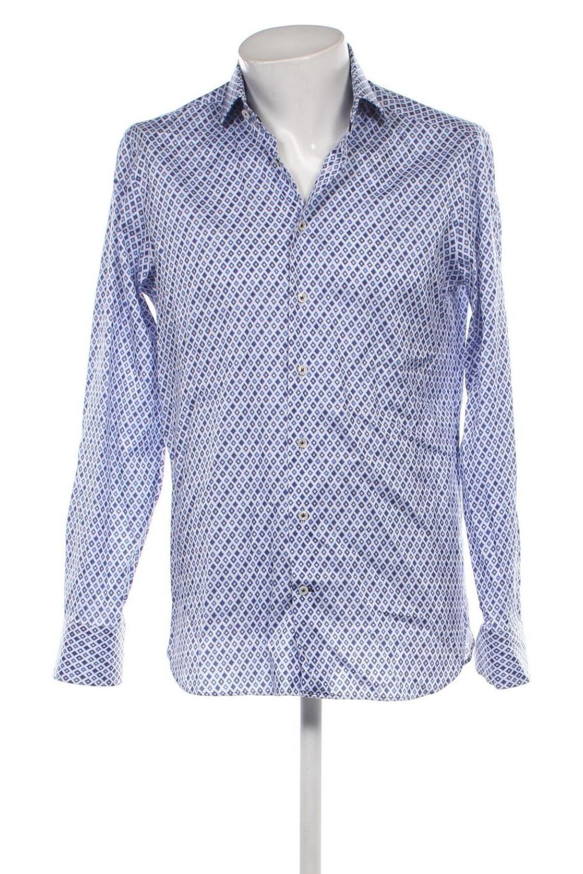 Herrenhemd Olymp, Größe M, Farbe Blau, Preis € 11,48