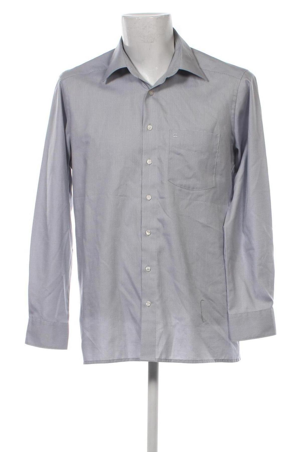 Herrenhemd Olymp, Größe L, Farbe Grau, Preis 30,75 €