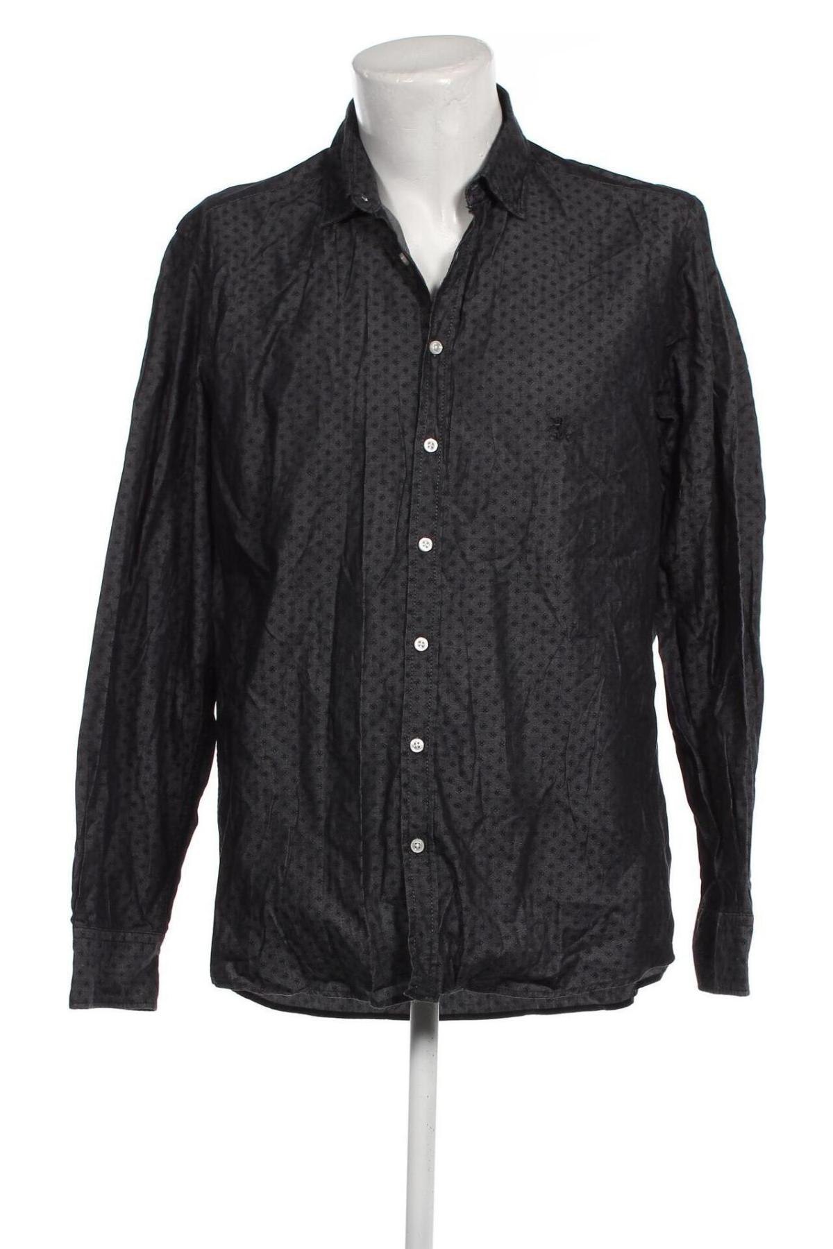 Ανδρικό πουκάμισο Otto Kern, Μέγεθος XL, Χρώμα Γκρί, Τιμή 35,38 €