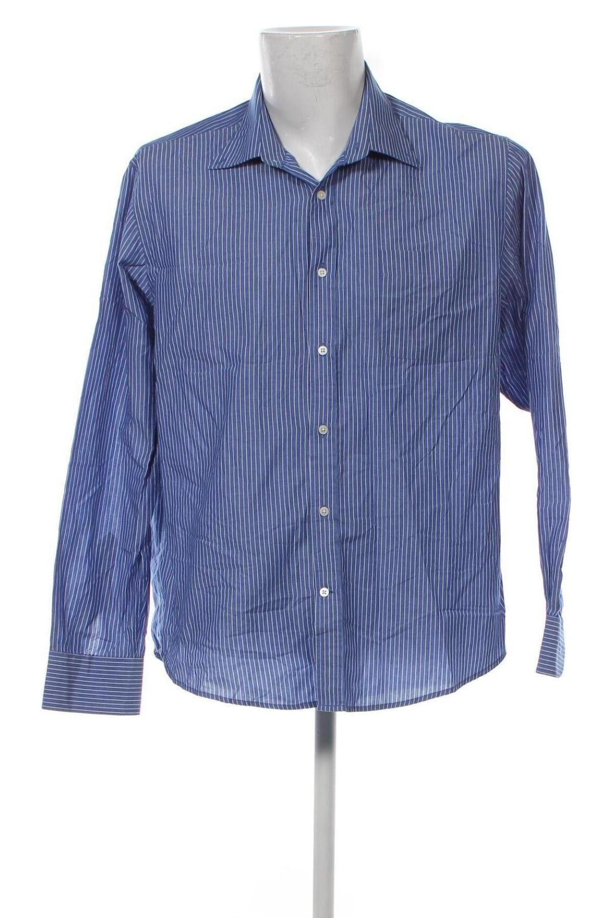 Ανδρικό πουκάμισο Oviesse, Μέγεθος XL, Χρώμα Μπλέ, Τιμή 4,66 €