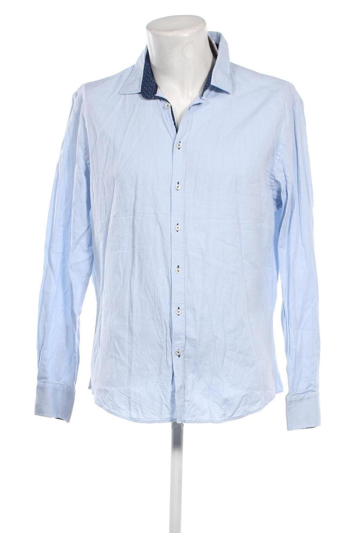 Ανδρικό πουκάμισο Paul Hunter, Μέγεθος XL, Χρώμα Μπλέ, Τιμή 25,58 €