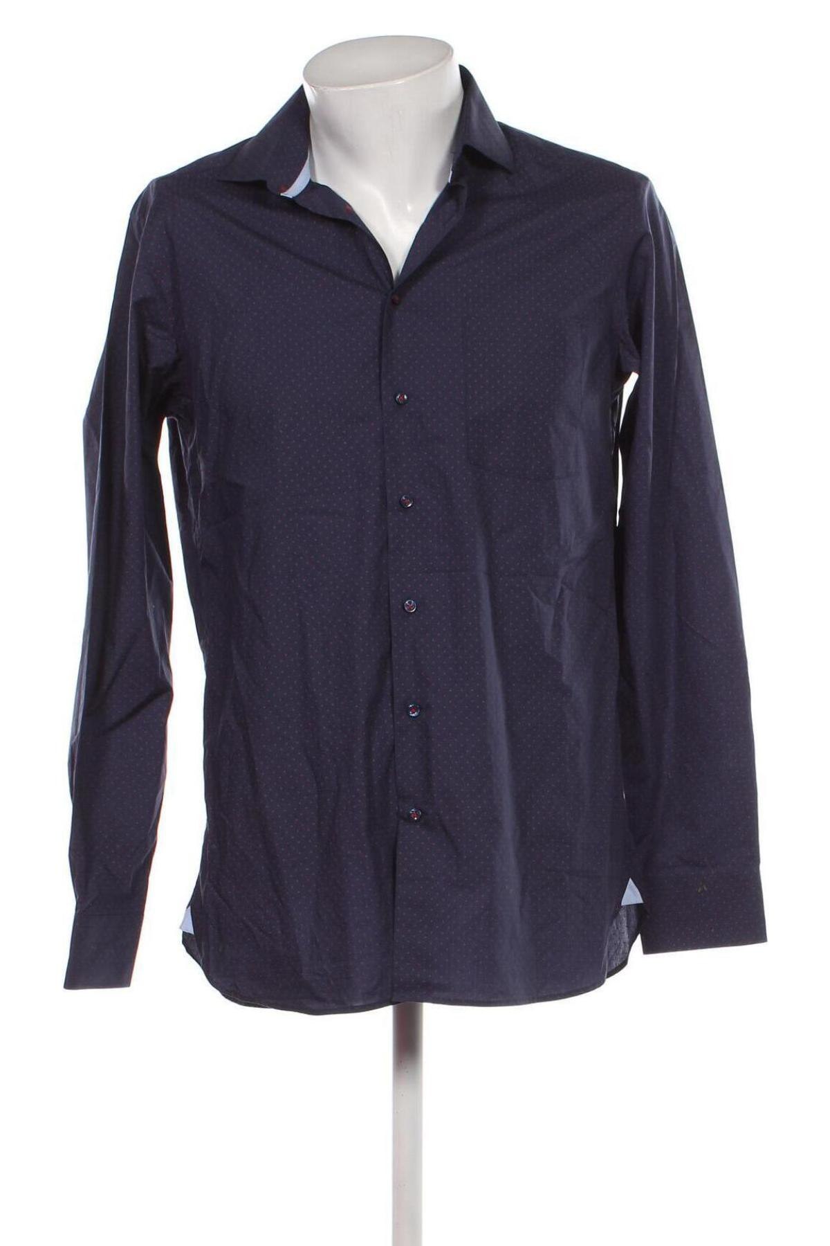Ανδρικό πουκάμισο Paul Kehl, Μέγεθος M, Χρώμα Μπλέ, Τιμή 22,97 €