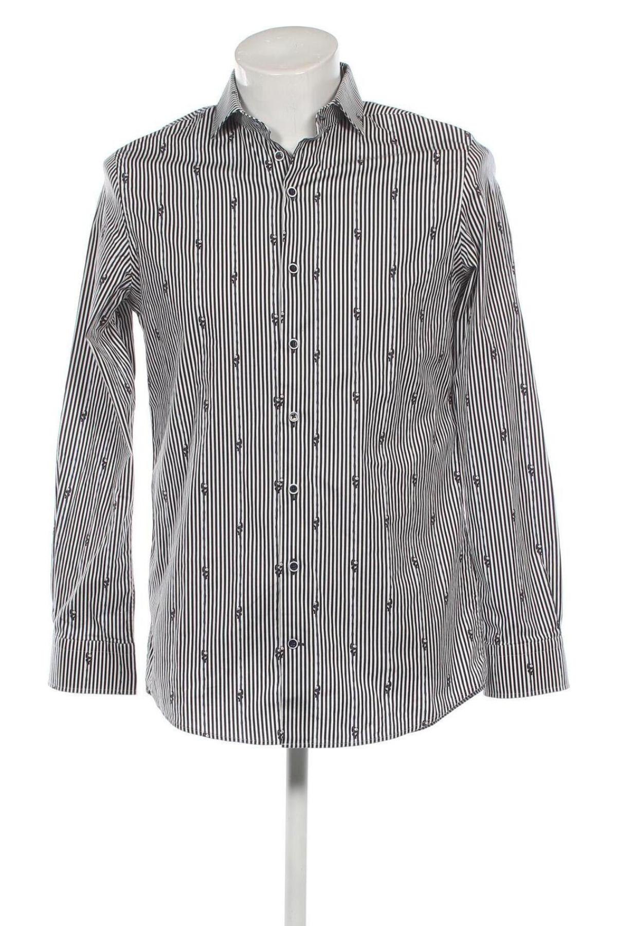 Ανδρικό πουκάμισο R2, Μέγεθος M, Χρώμα Πολύχρωμο, Τιμή 13,83 €