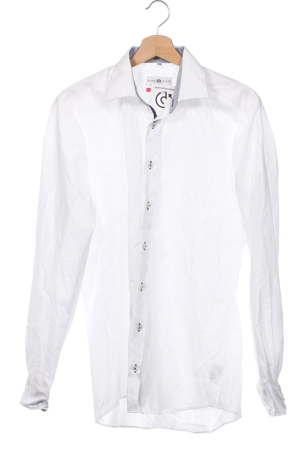 Мъжка риза Royal Class, Размер M, Цвят Бял, Цена 29,00 лв.
