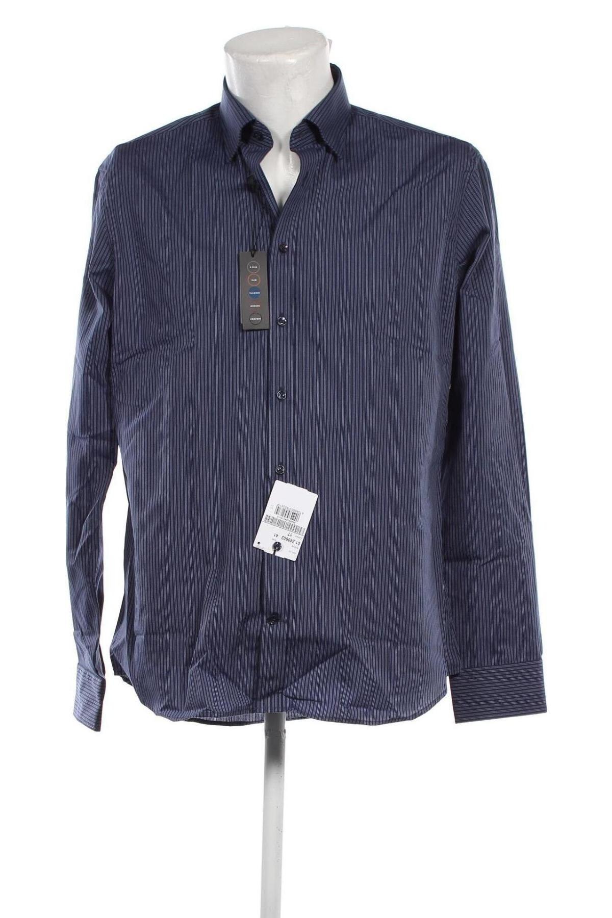 Ανδρικό πουκάμισο Seidensticker, Μέγεθος L, Χρώμα Μπλέ, Τιμή 17,94 €