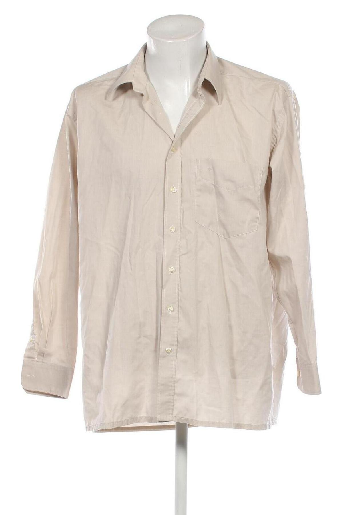 Ανδρικό πουκάμισο Seidensticker, Μέγεθος S, Χρώμα  Μπέζ, Τιμή 8,70 €