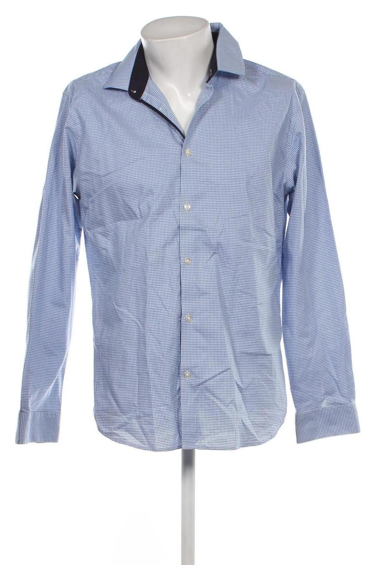Мъжка риза Selected Homme, Размер XL, Цвят Син, Цена 31,85 лв.