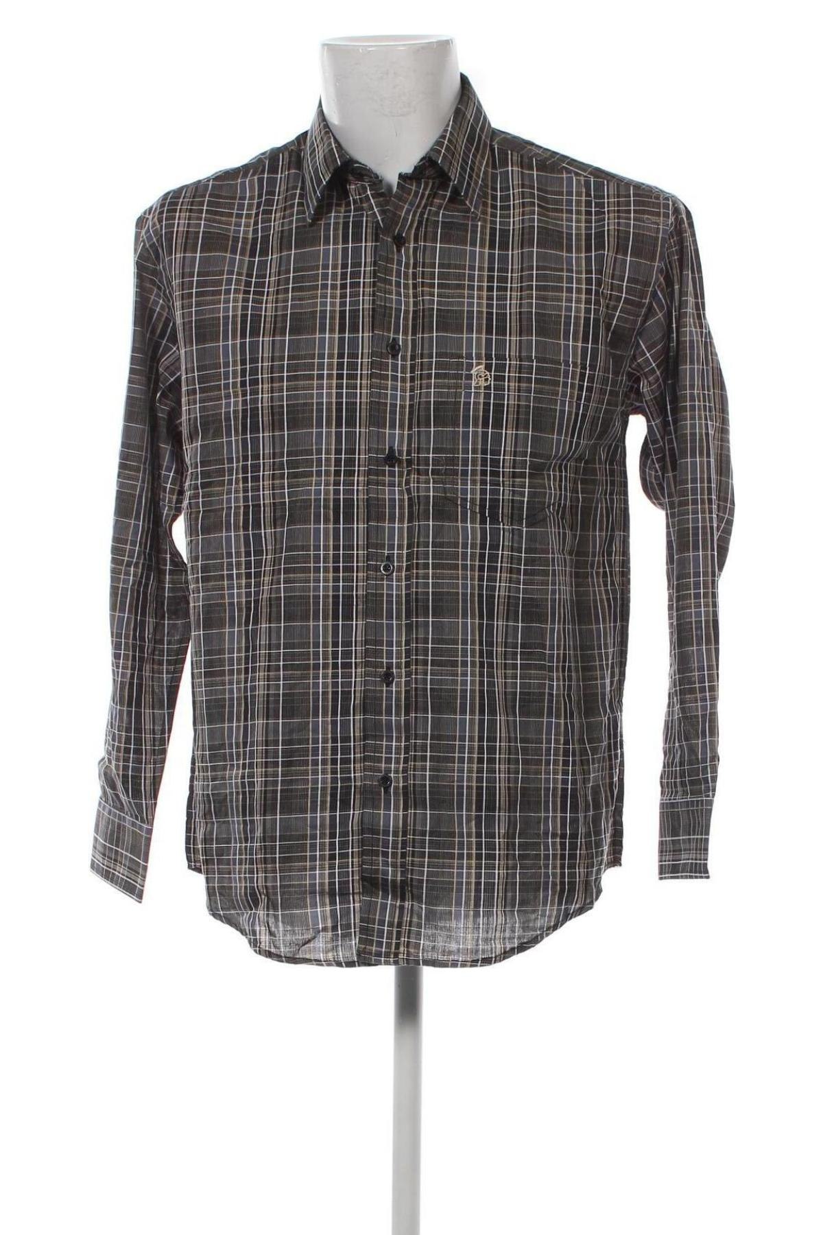 Мъжка риза Sergio Maldini, Размер M, Цвят Многоцветен, Цена 5,51 лв.