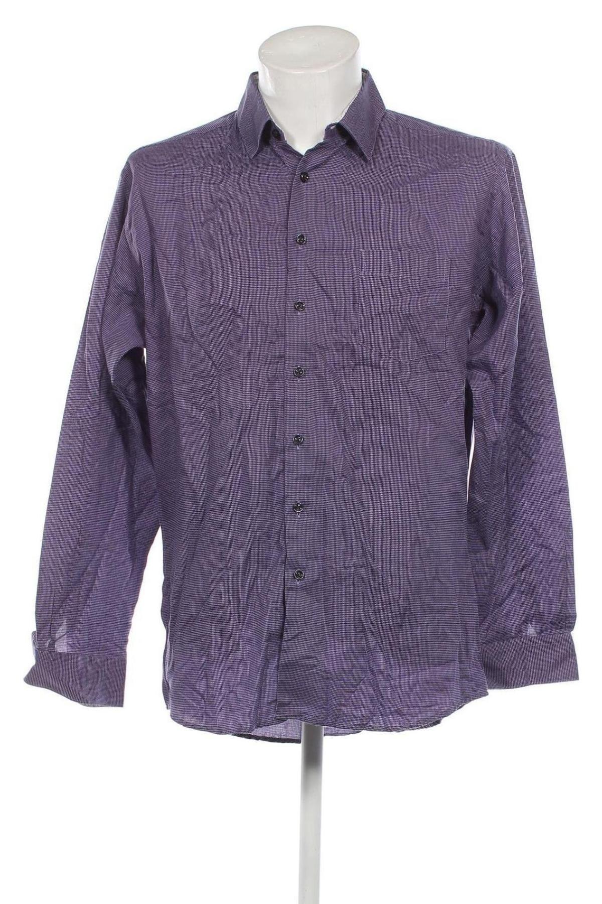 Мъжка риза Sevensigns, Размер L, Цвят Лилав, Цена 29,00 лв.