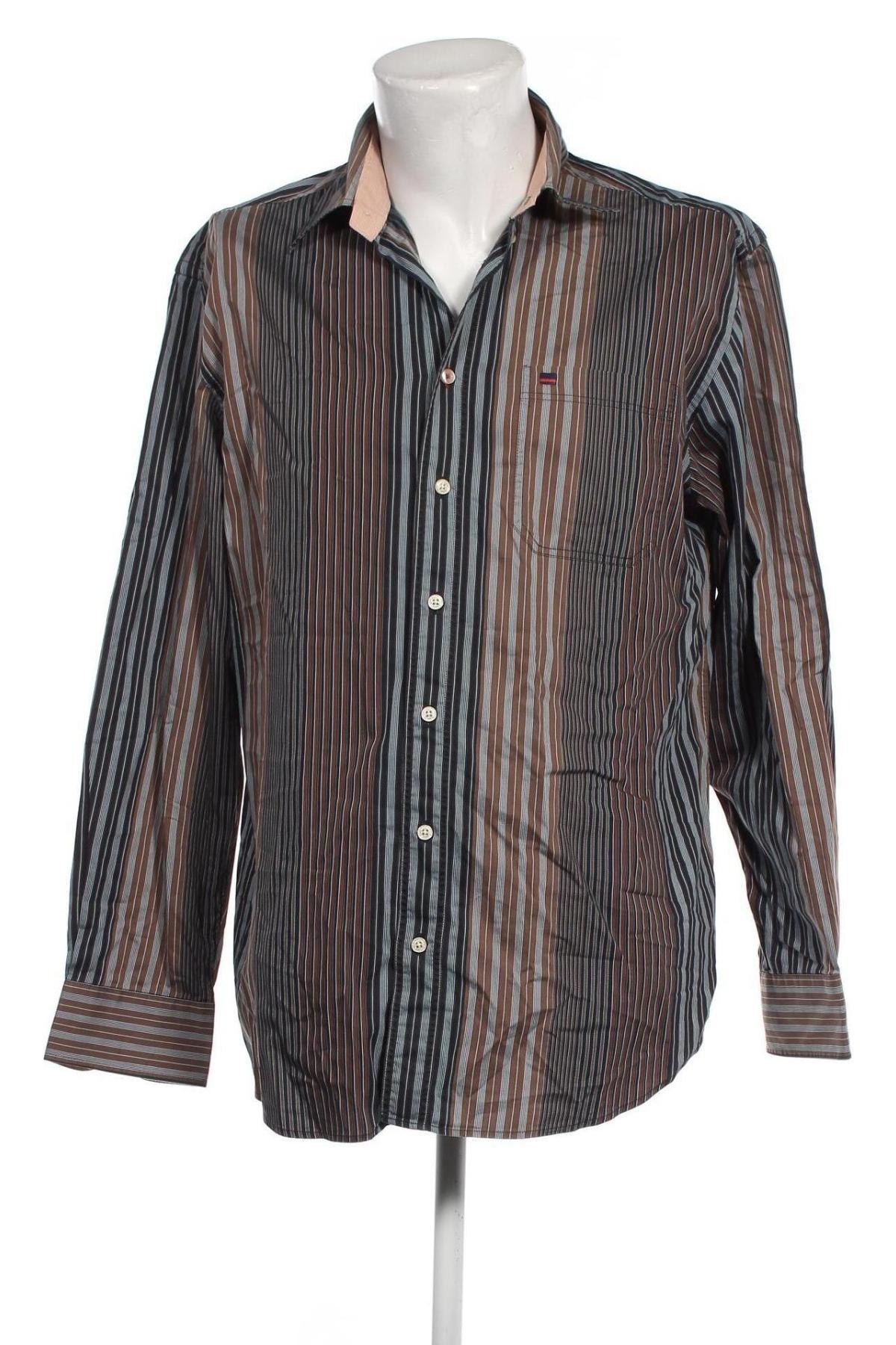 Ανδρικό πουκάμισο State Of Art, Μέγεθος L, Χρώμα Πολύχρωμο, Τιμή 16,37 €