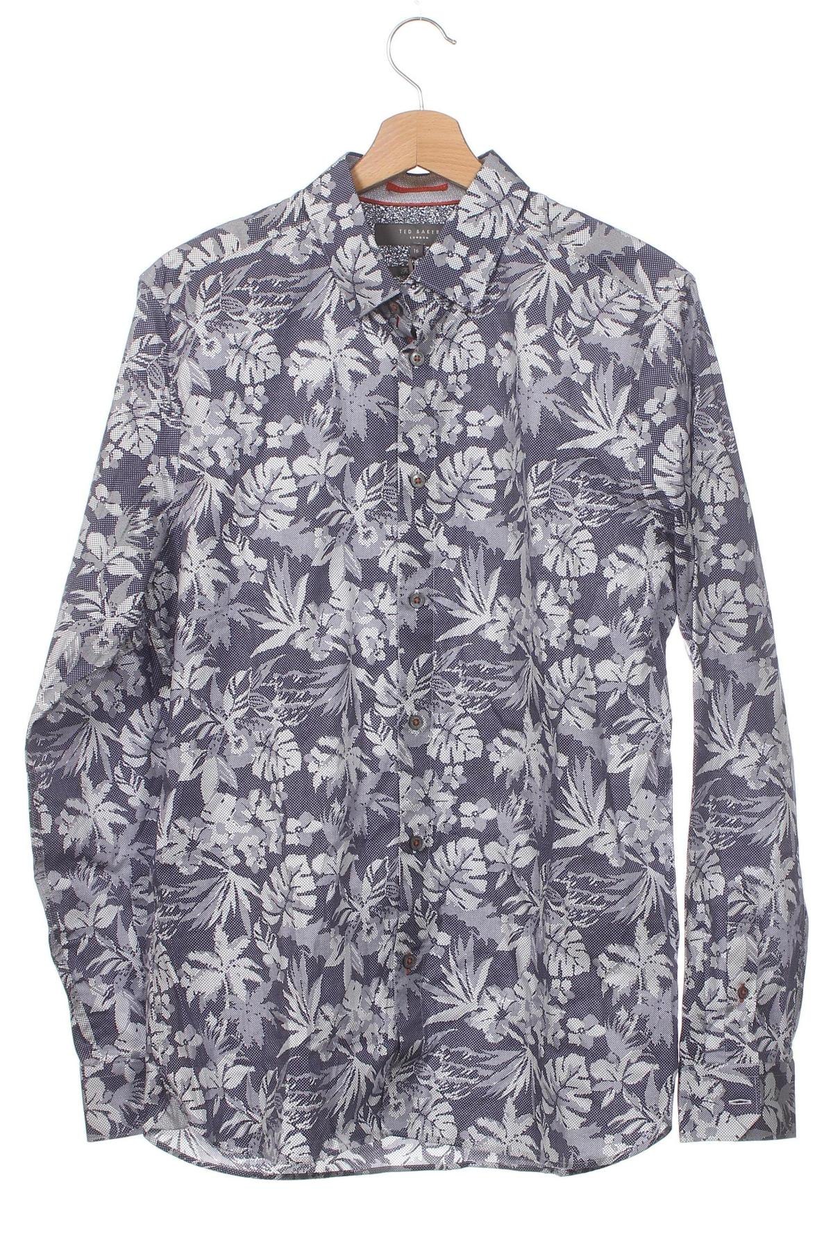 Ανδρικό πουκάμισο Ted Baker, Μέγεθος XS, Χρώμα Πολύχρωμο, Τιμή 41,53 €