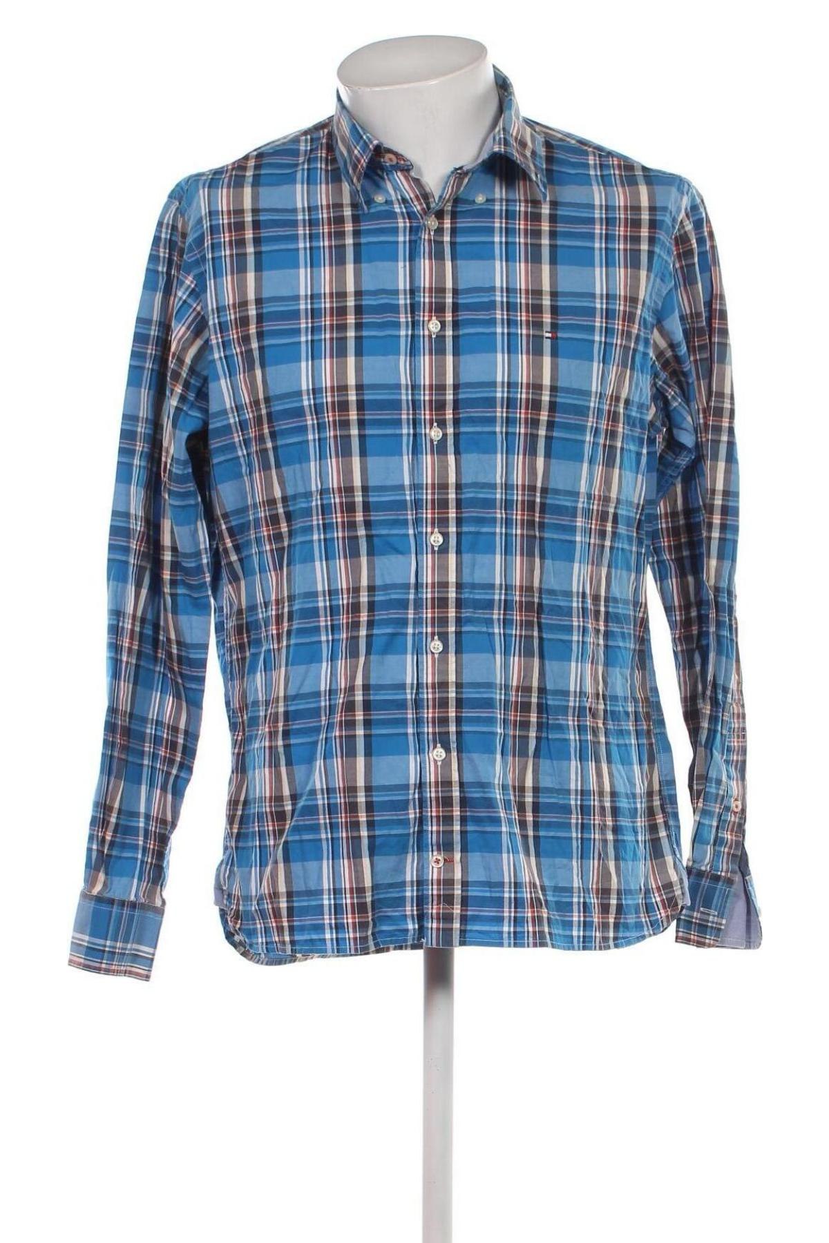Ανδρικό πουκάμισο Tommy Hilfiger, Μέγεθος L, Χρώμα Πολύχρωμο, Τιμή 75,04 €