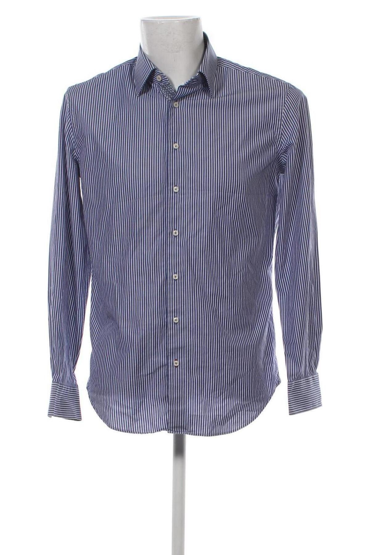 Ανδρικό πουκάμισο Tommy Hilfiger, Μέγεθος M, Χρώμα Μπλέ, Τιμή 37,58 €