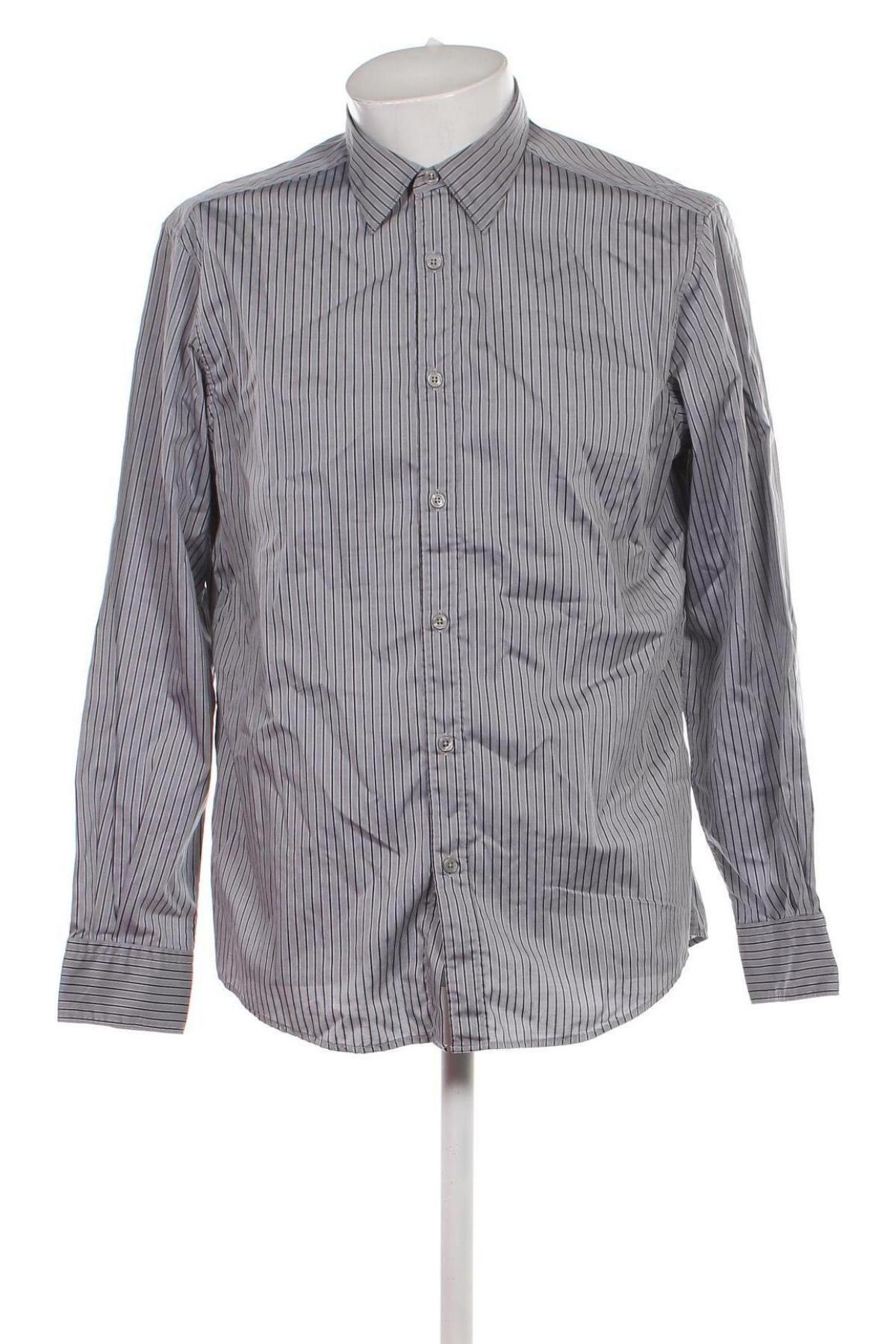 Herrenhemd Z Zegna, Größe XL, Farbe Grau, Preis 88,65 €