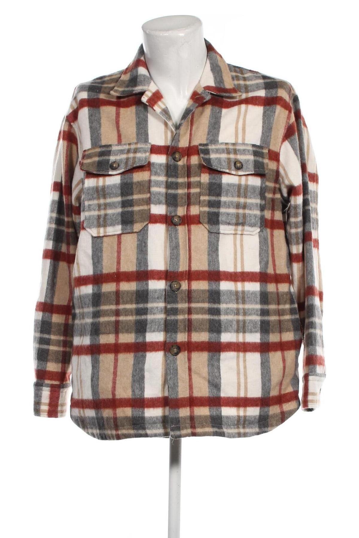 Ανδρικό πουκάμισο Zara, Μέγεθος L, Χρώμα Πολύχρωμο, Τιμή 8,07 €