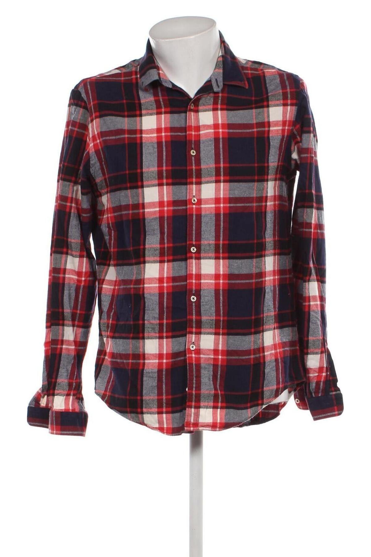 Ανδρικό πουκάμισο Zara Man, Μέγεθος L, Χρώμα Πολύχρωμο, Τιμή 10,73 €