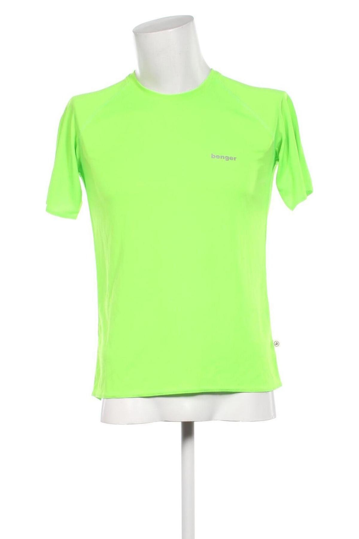 Мъжка тениска Benger, Размер S, Цвят Зелен, Цена 14,00 лв.