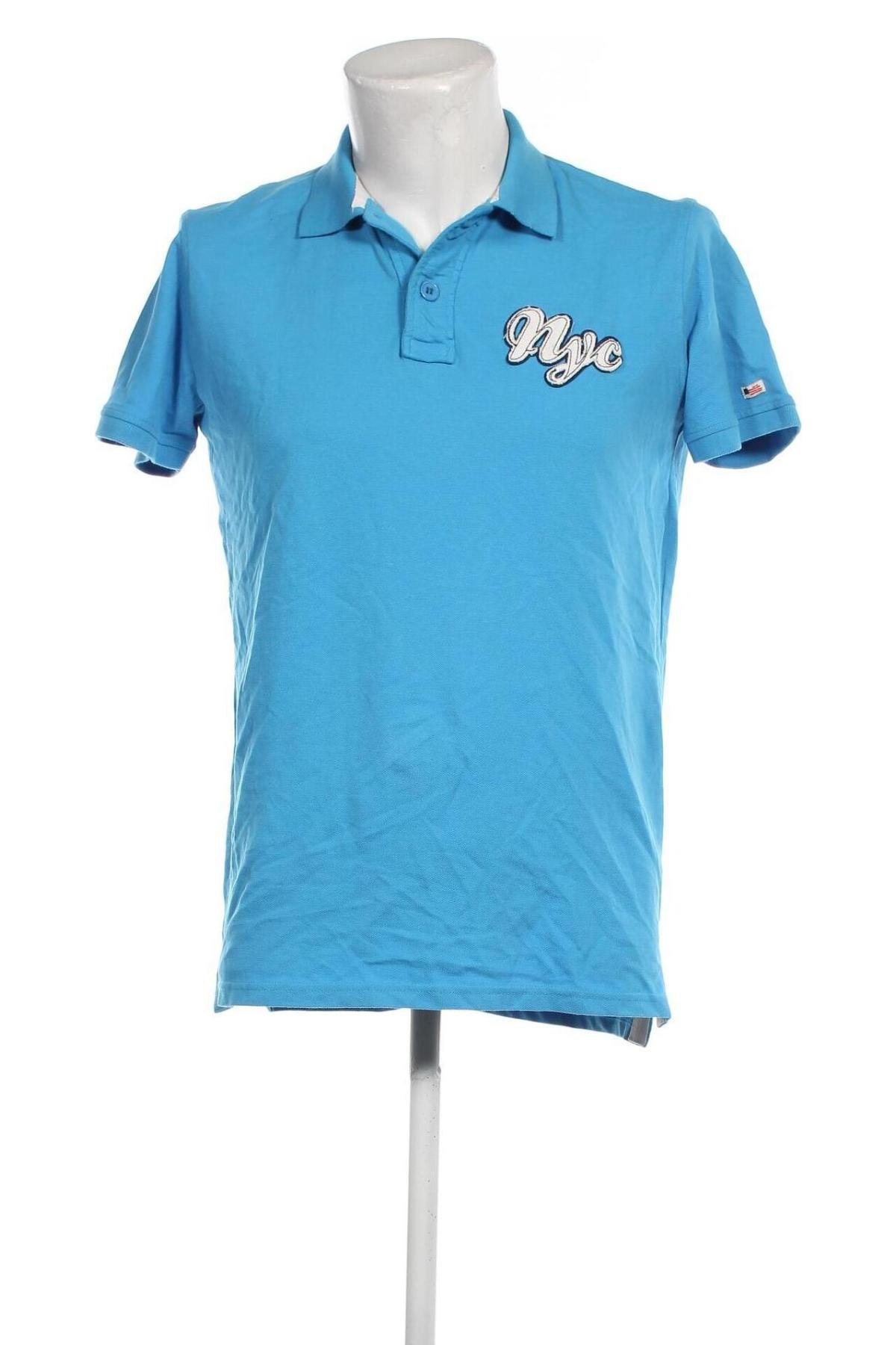Ανδρικό t-shirt Broadway, Μέγεθος L, Χρώμα Μπλέ, Τιμή 10,68 €
