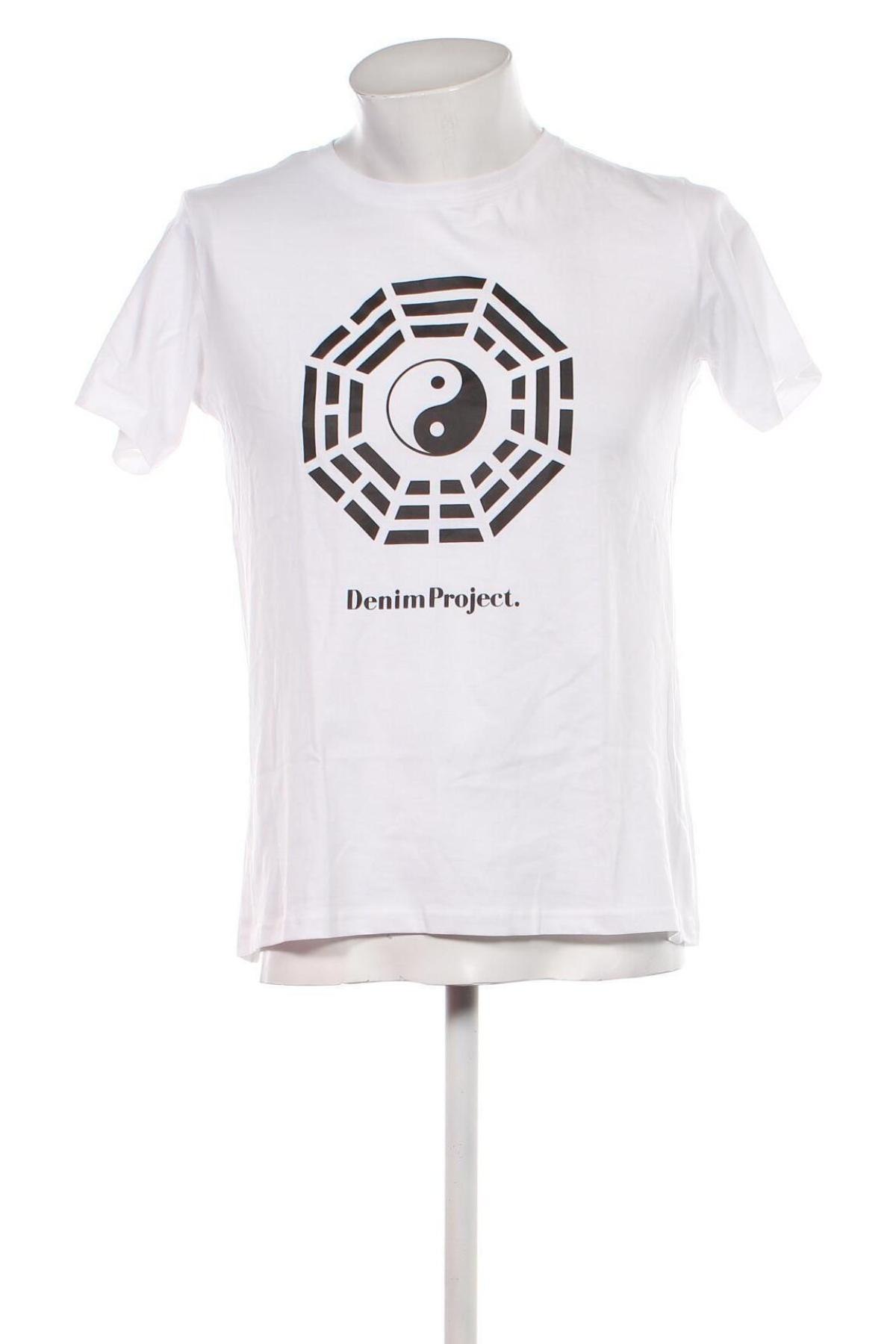 Ανδρικό t-shirt Denim Project, Μέγεθος S, Χρώμα Λευκό, Τιμή 14,95 €