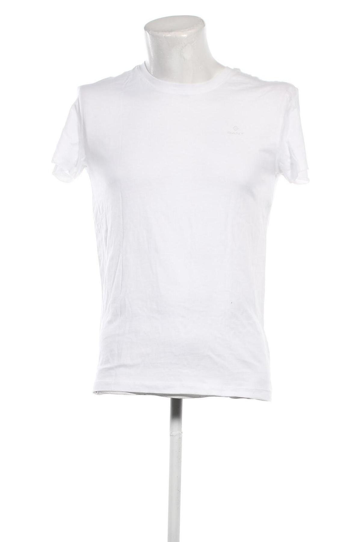 Herren T-Shirt Gant, Größe S, Farbe Weiß, Preis 22,27 €