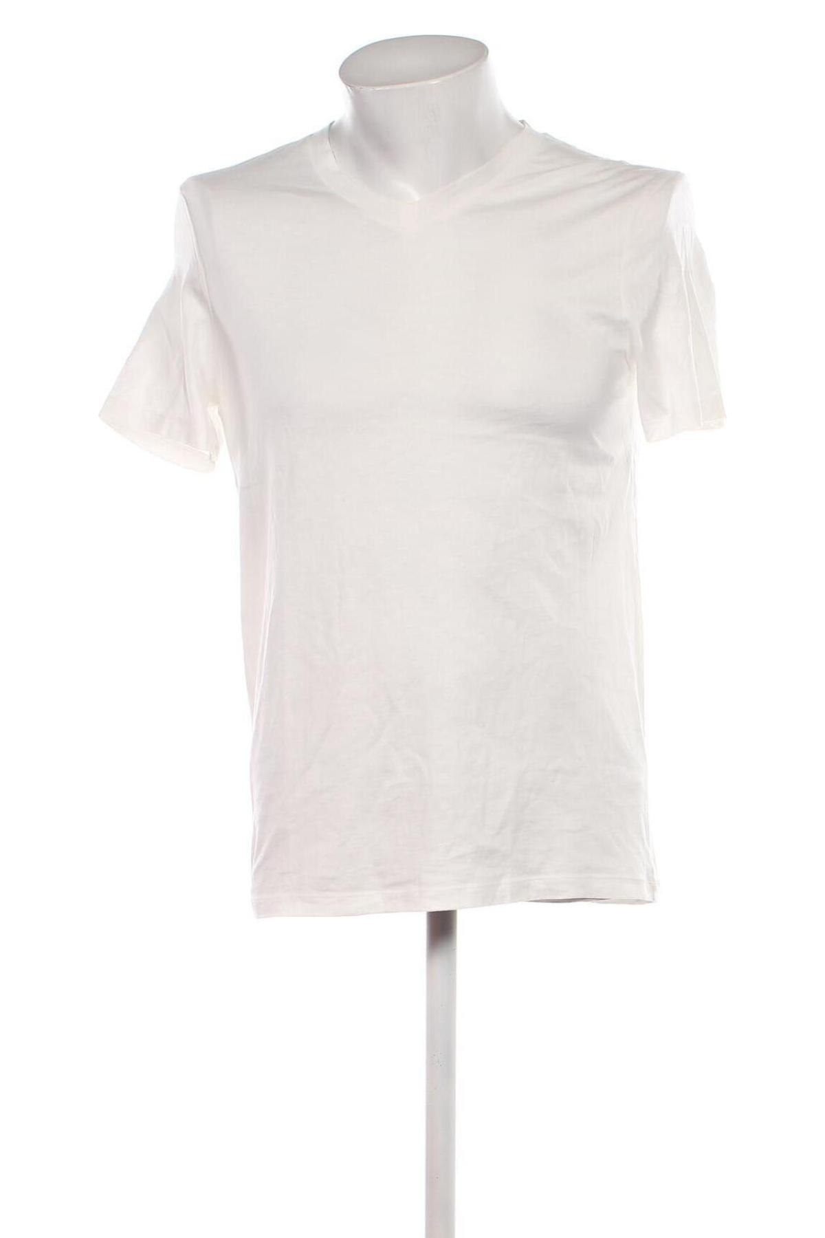 Pánské tričko  H&M, Velikost M, Barva Krémová, Cena  207,00 Kč