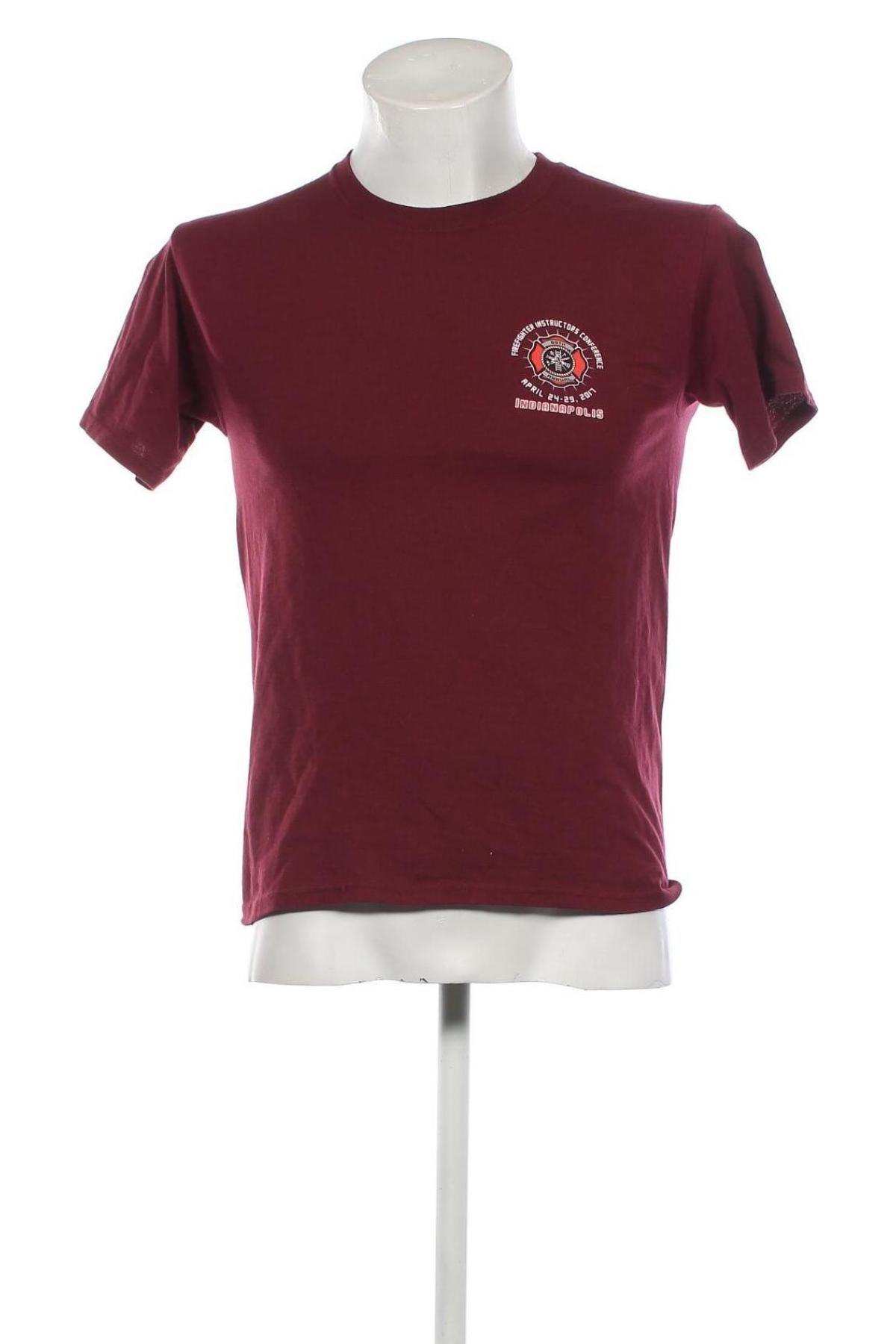 Мъжка тениска Jerzees, Размер XL, Цвят Червен, Цена 12,94 лв.