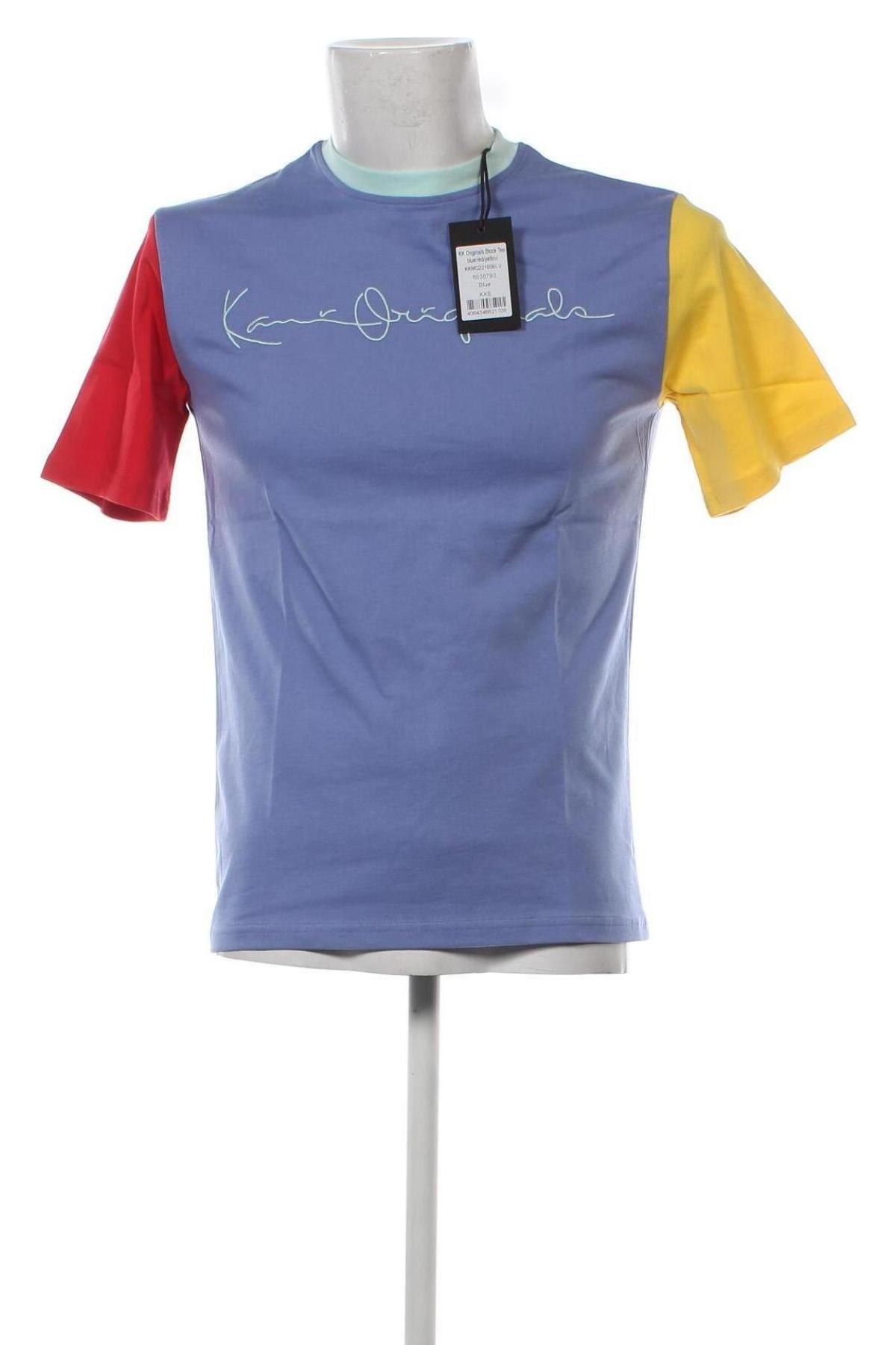 Herren T-Shirt Karl Kani, Größe XXS, Farbe Lila, Preis 25,26 €