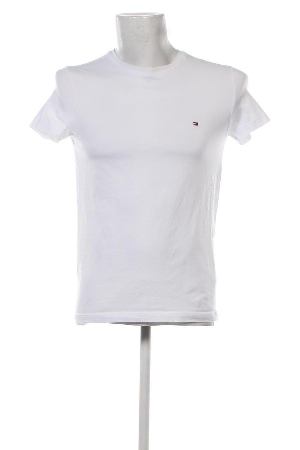 Мъжка тениска Tommy Hilfiger, Размер M, Цвят Бял, Цена 68,00 лв.