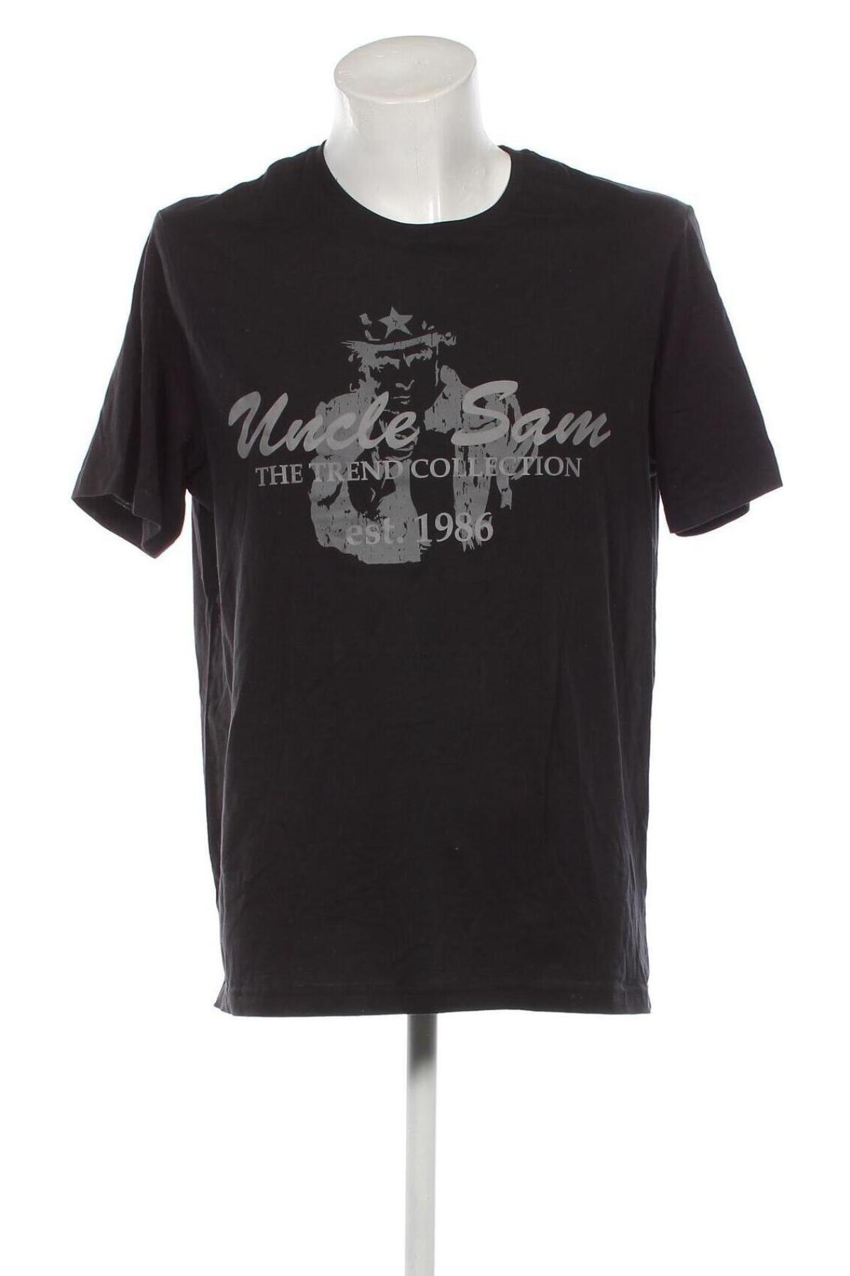 Ανδρικό t-shirt Uncle Sam, Μέγεθος XL, Χρώμα Μπλέ, Τιμή 10,74 €