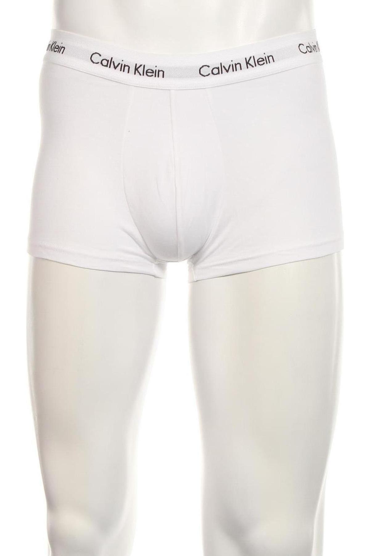 Boxershorts Calvin Klein, Größe M, Farbe Weiß, Preis 19,50 €