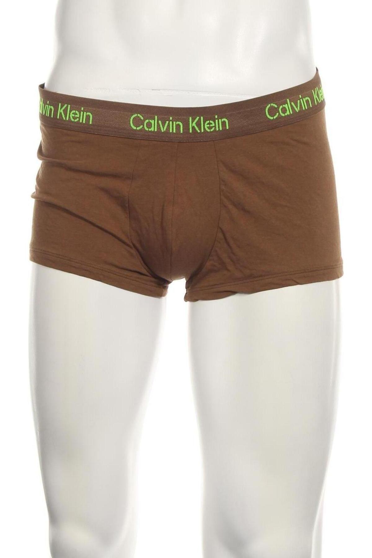 Ανδρικά μποξεράκια Calvin Klein, Μέγεθος XL, Χρώμα Καφέ, Τιμή 19,59 €