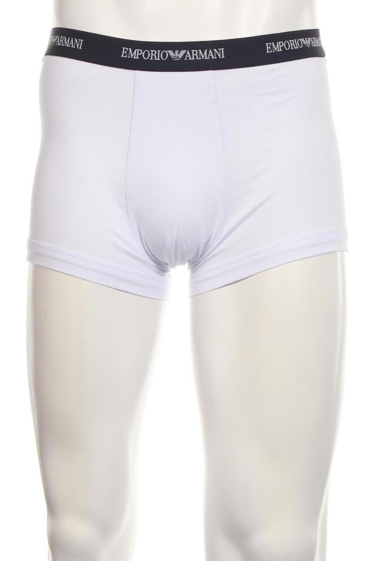 Ανδρικά μποξεράκια Emporio Armani Underwear, Μέγεθος XL, Χρώμα Λευκό, Τιμή 30,23 €
