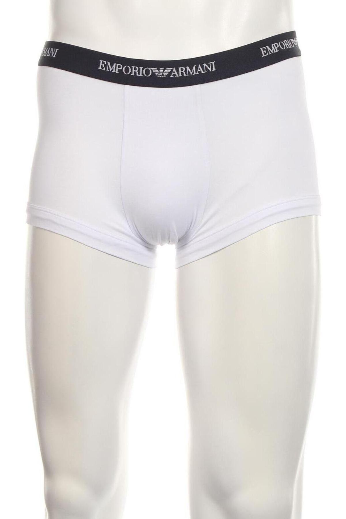 Ανδρικά μποξεράκια Emporio Armani Underwear, Μέγεθος M, Χρώμα Λευκό, Τιμή 30,23 €