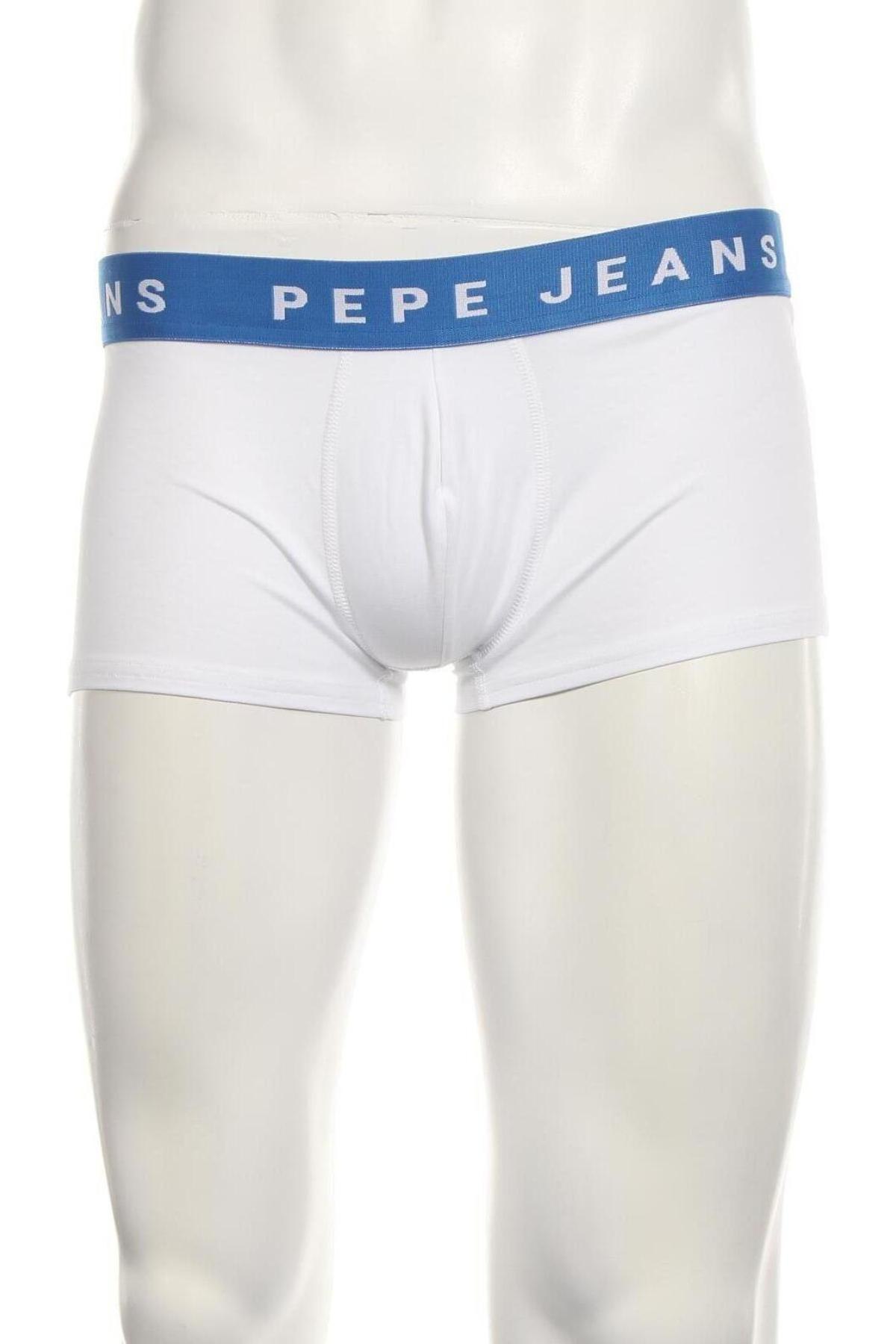 Мъжки боксерки Pepe Jeans, Размер S, Цвят Бял, Цена 38,00 лв.