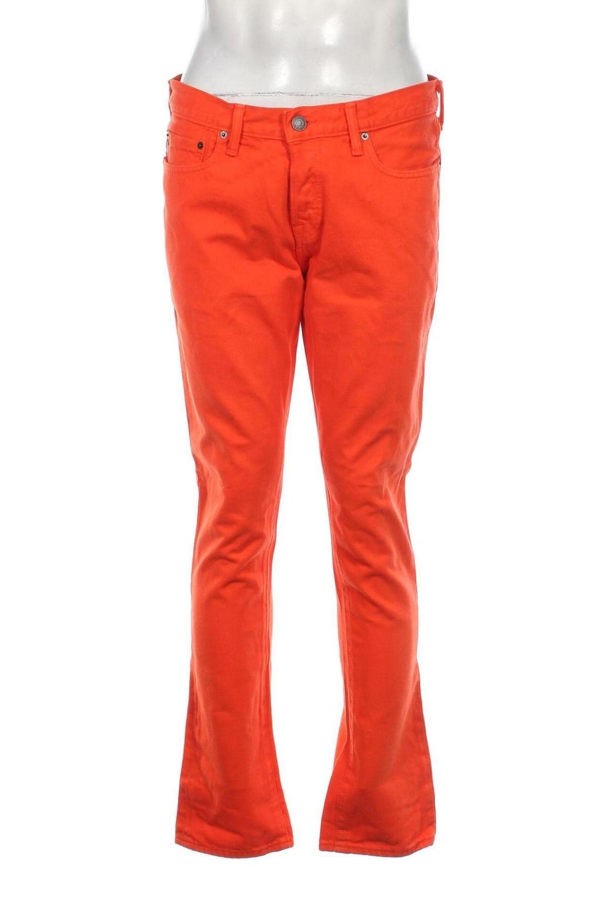 Herren Jeans Abercrombie & Fitch, Größe M, Farbe Orange, Preis € 14,47
