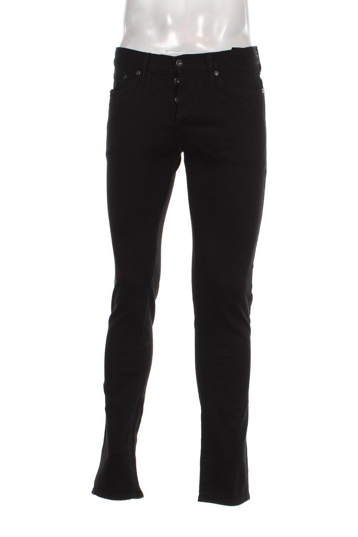 Blugi de bărbați H&M, Mărime M, Culoare Negru, Preț 42,93 Lei