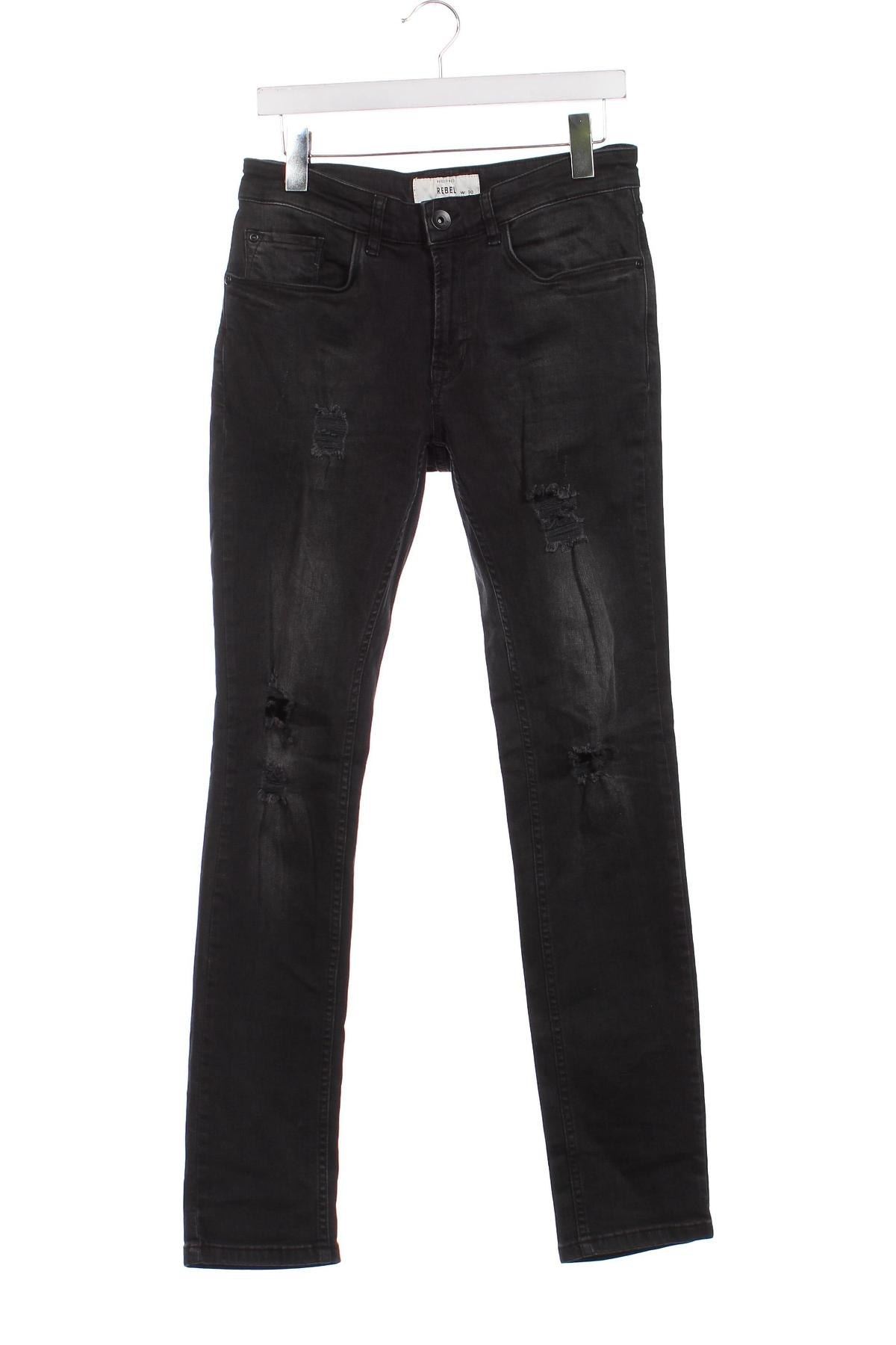 Herren Jeans Rebel, Größe M, Farbe Schwarz, Preis 8,88 €