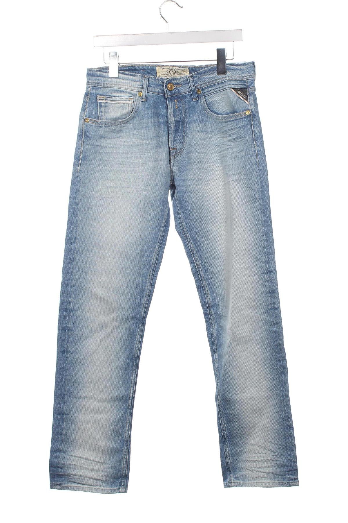Pánske džínsy  Replay, Veľkosť S, Farba Modrá, Cena  50,21 €
