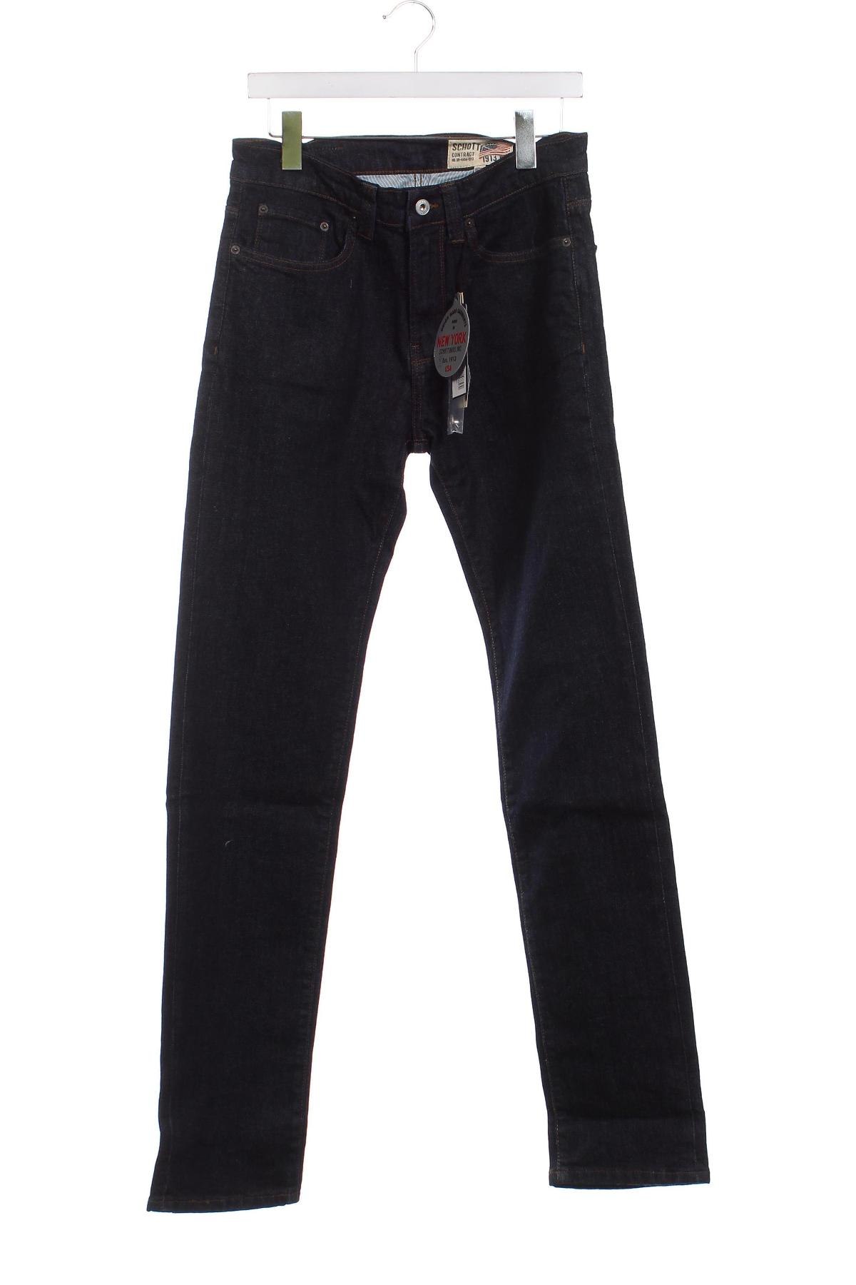 Pánske džínsy  Schott, Veľkosť S, Farba Modrá, Cena  33,47 €