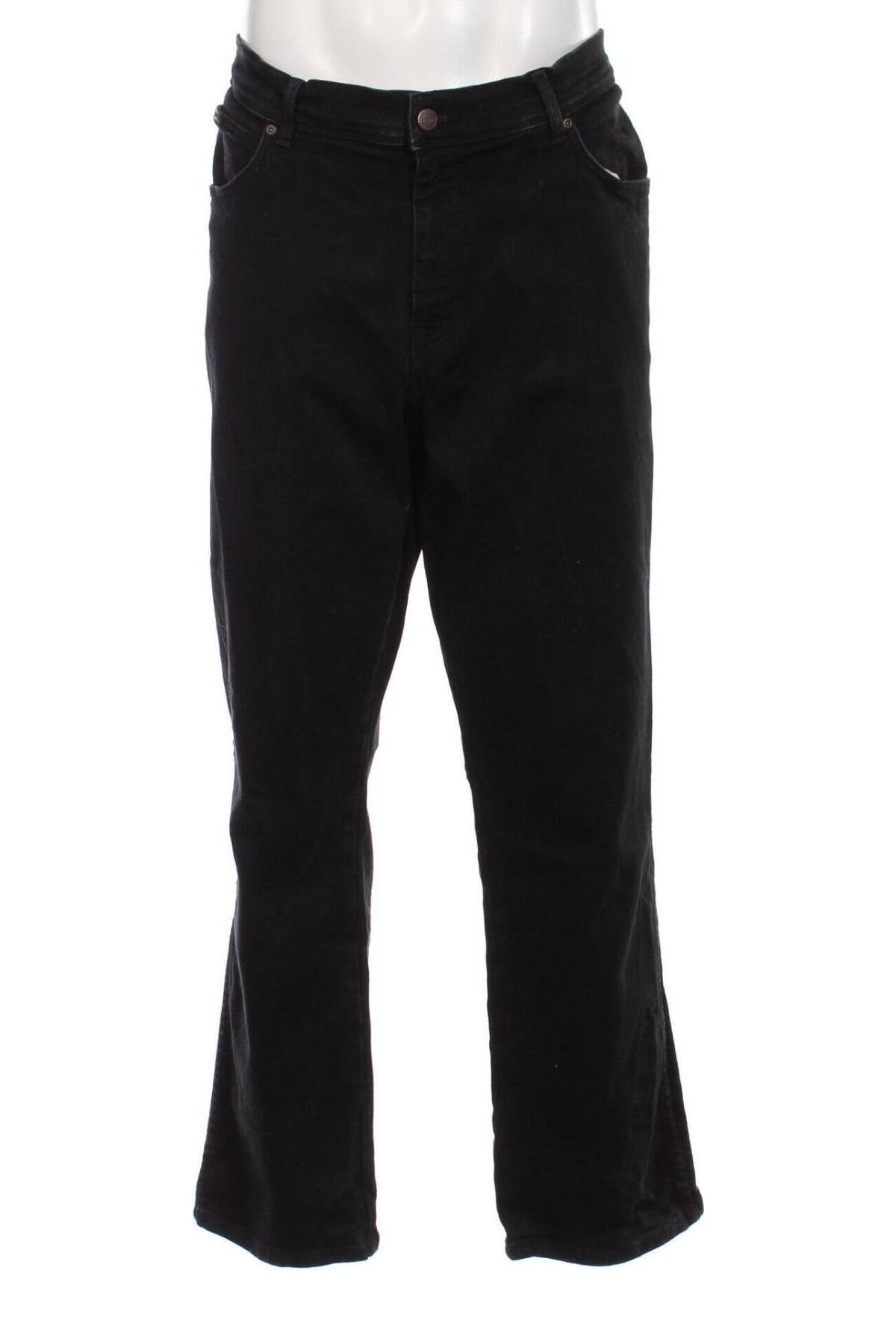 Męskie jeansy Wrangler, Rozmiar XL, Kolor Czarny, Cena 308,98 zł