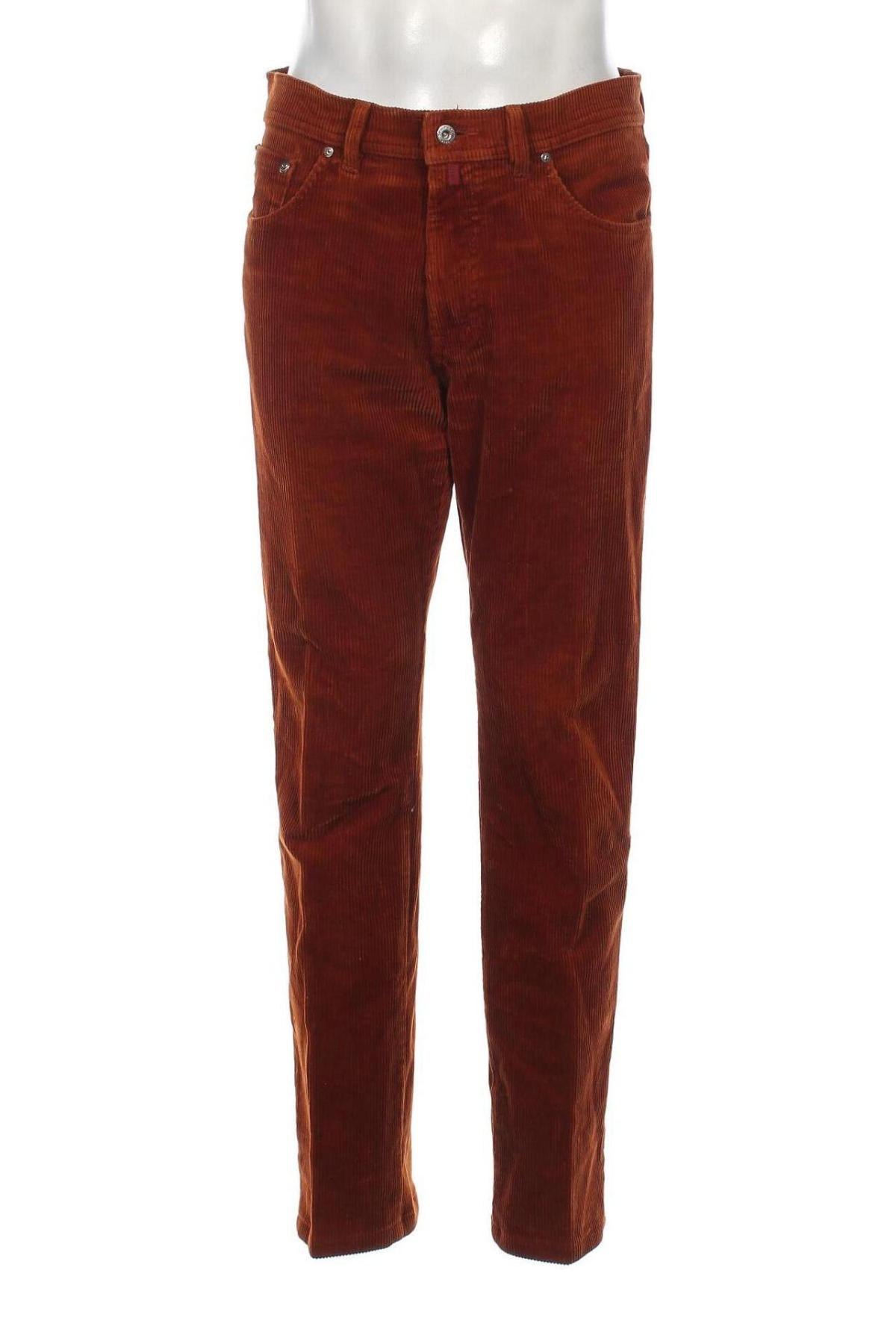 Ανδρικό κοτλέ παντελόνι Pierre Cardin, Μέγεθος L, Χρώμα Καφέ, Τιμή 17,70 €