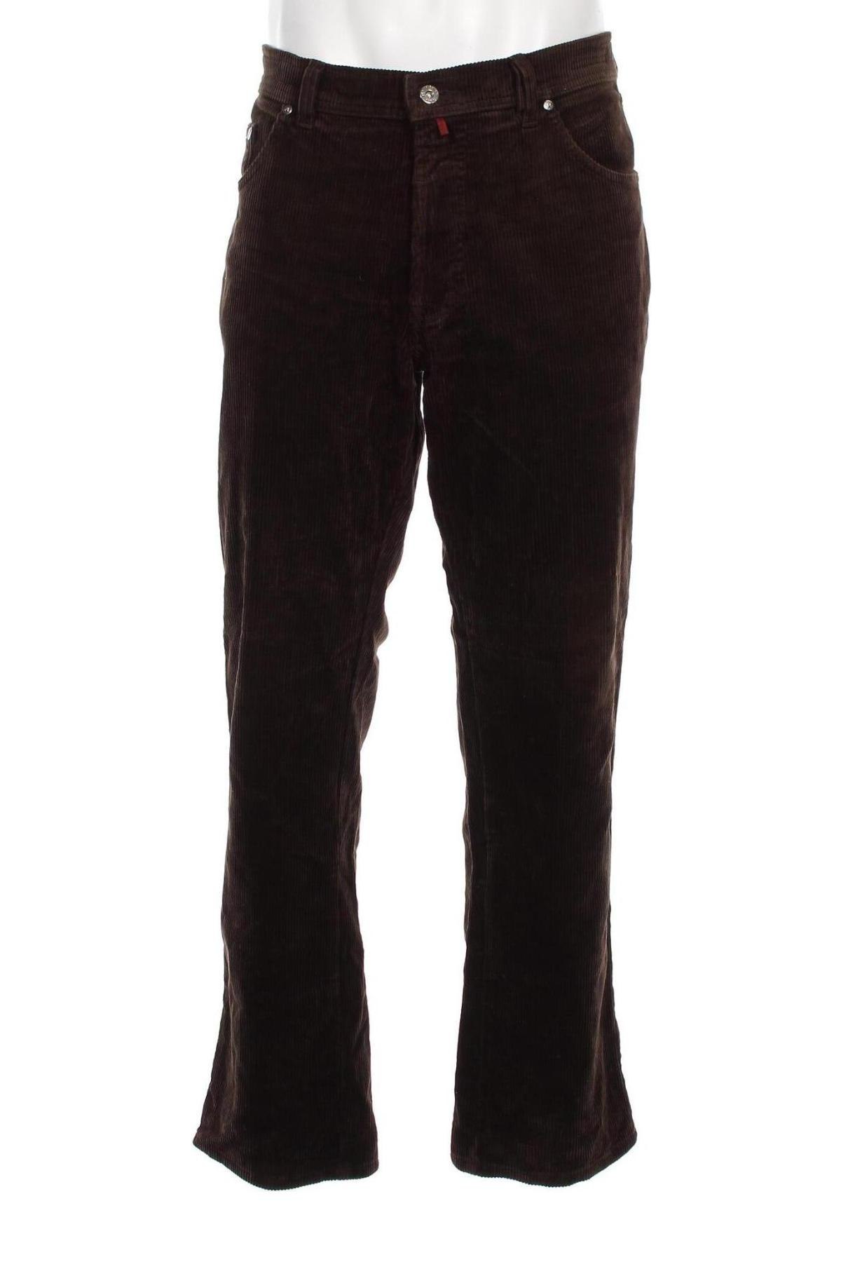 Ανδρικό κοτλέ παντελόνι Pierre Cardin, Μέγεθος L, Χρώμα Καφέ, Τιμή 20,71 €