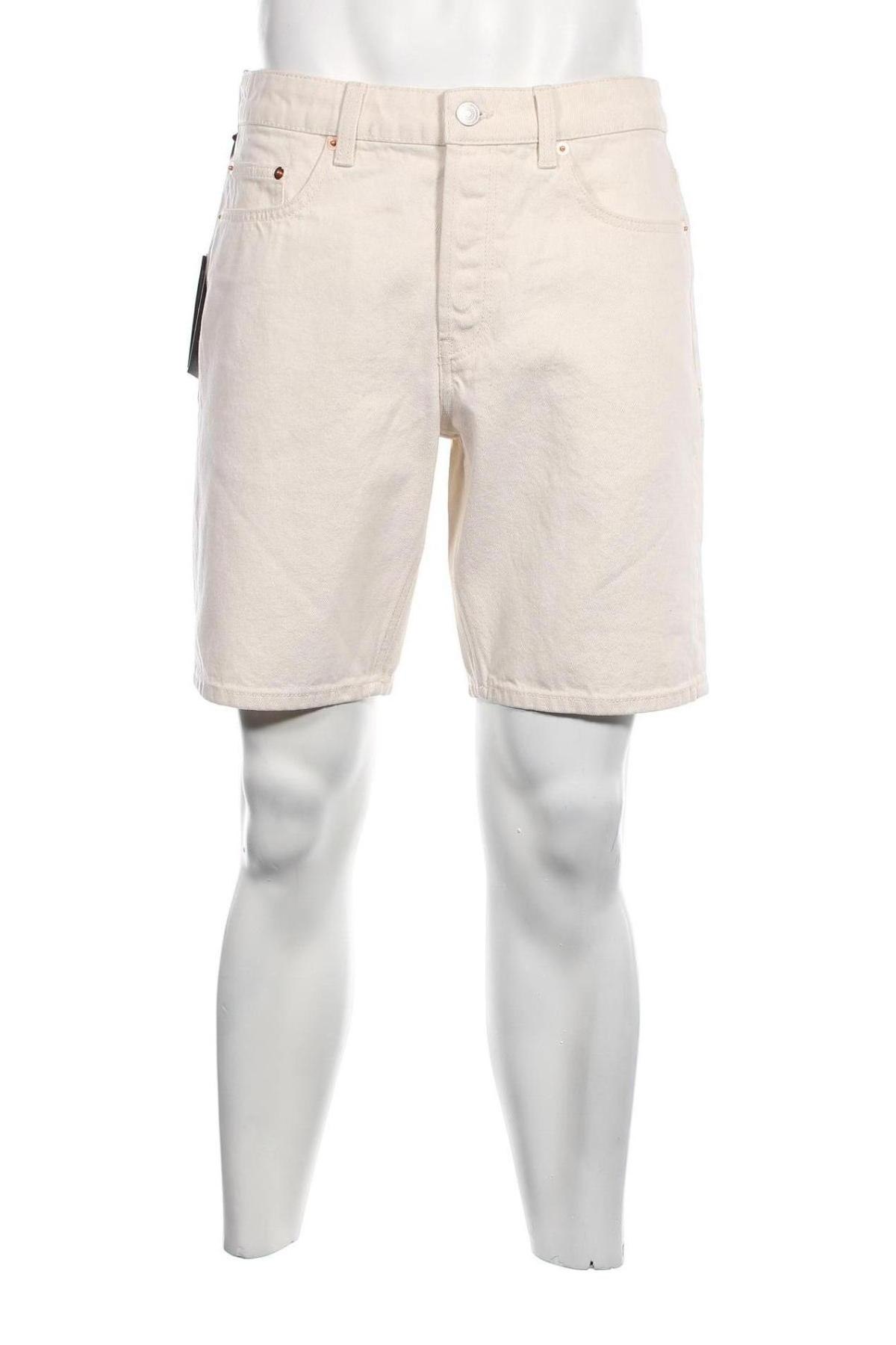 Мъжки къс панталон Only & Sons, Размер L, Цвят Екрю, Цена 40,00 лв.