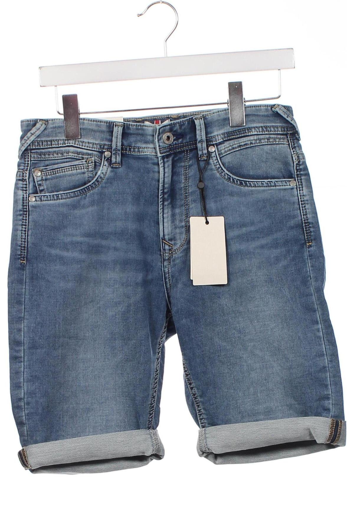 Ανδρικό κοντό παντελόνι Pepe Jeans, Μέγεθος S, Χρώμα Μπλέ, Τιμή 29,97 €