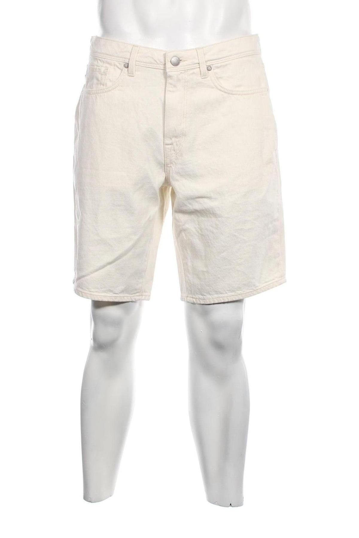 Ανδρικό κοντό παντελόνι Selected Homme, Μέγεθος L, Χρώμα Εκρού, Τιμή 23,48 €