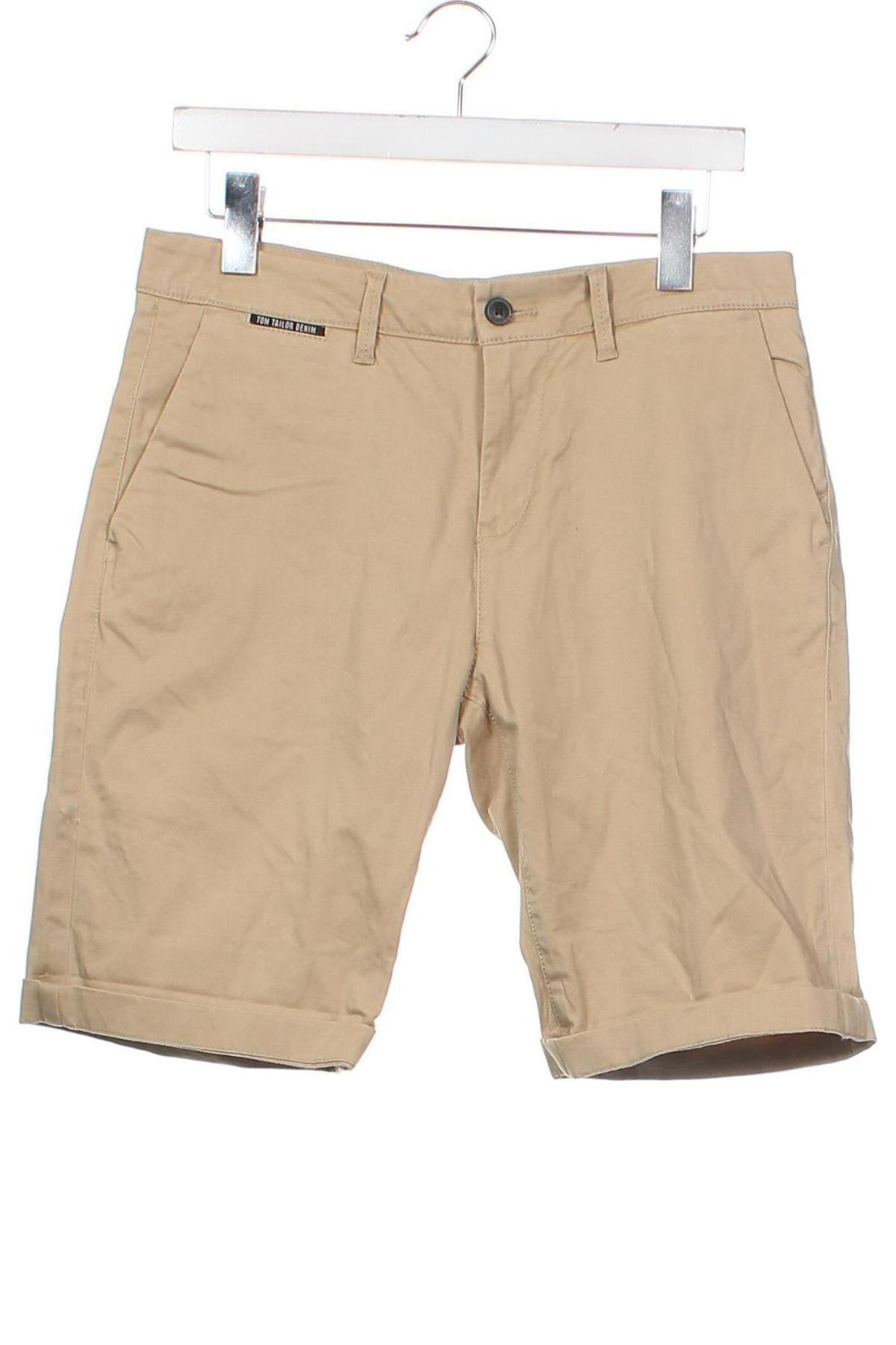 Мъжки къс панталон Tom Tailor, Размер S, Цвят Бежов, Цена 58,00 лв.
