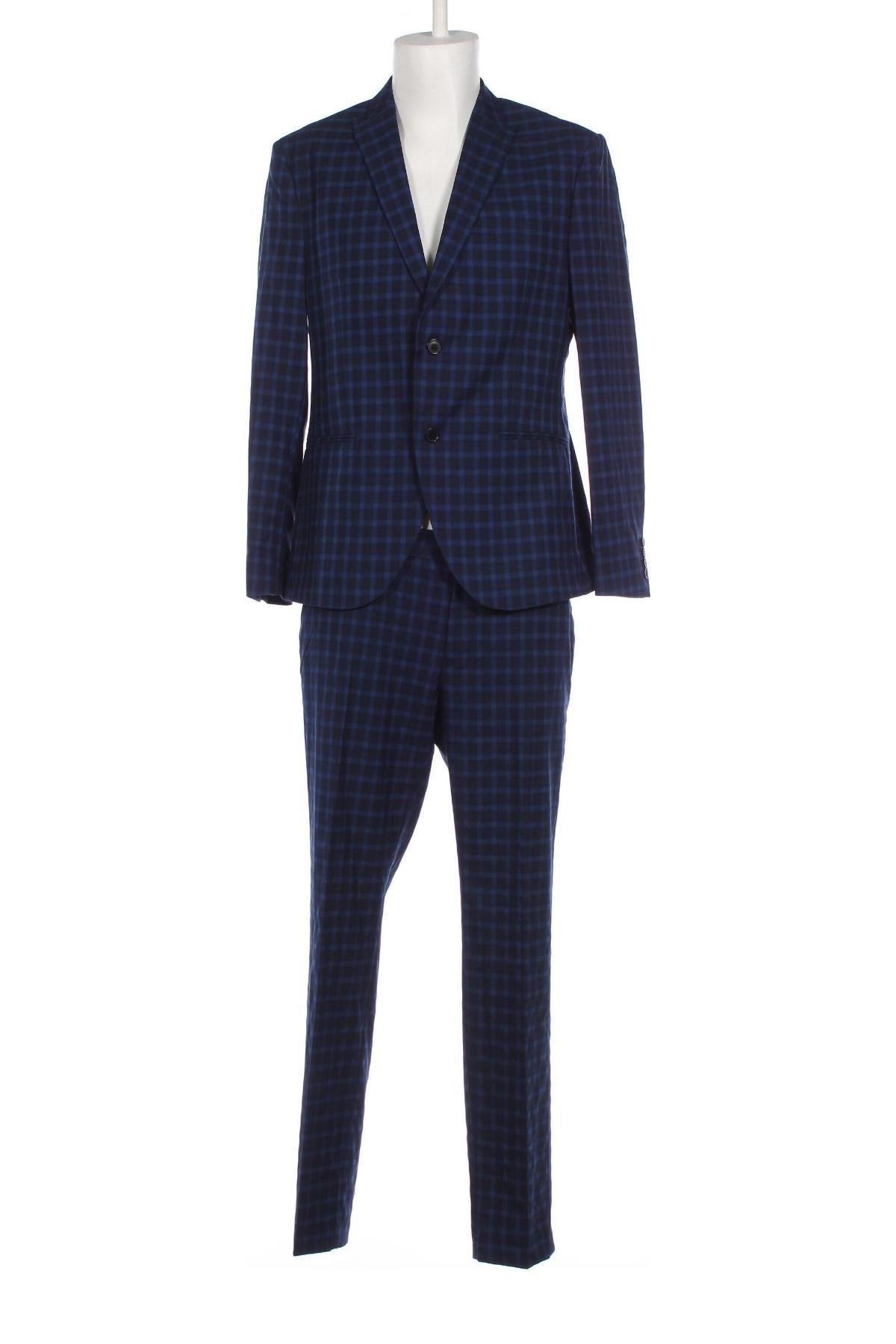 Ανδρικό κοστούμι Isaac Dewhirst, Μέγεθος L, Χρώμα Μπλέ, Τιμή 109,02 €