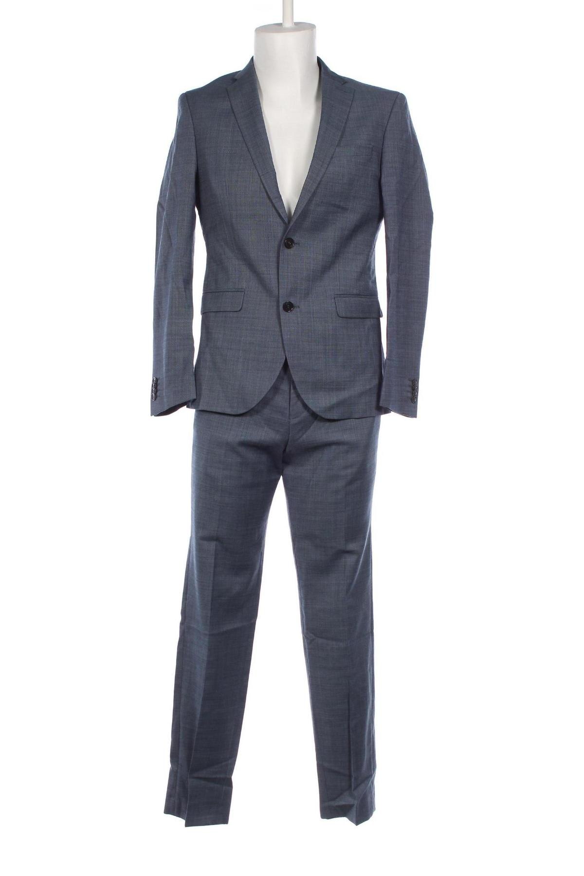 Ανδρικό κοστούμι S.Oliver Black Label, Μέγεθος M, Χρώμα Μπλέ, Τιμή 149,48 €