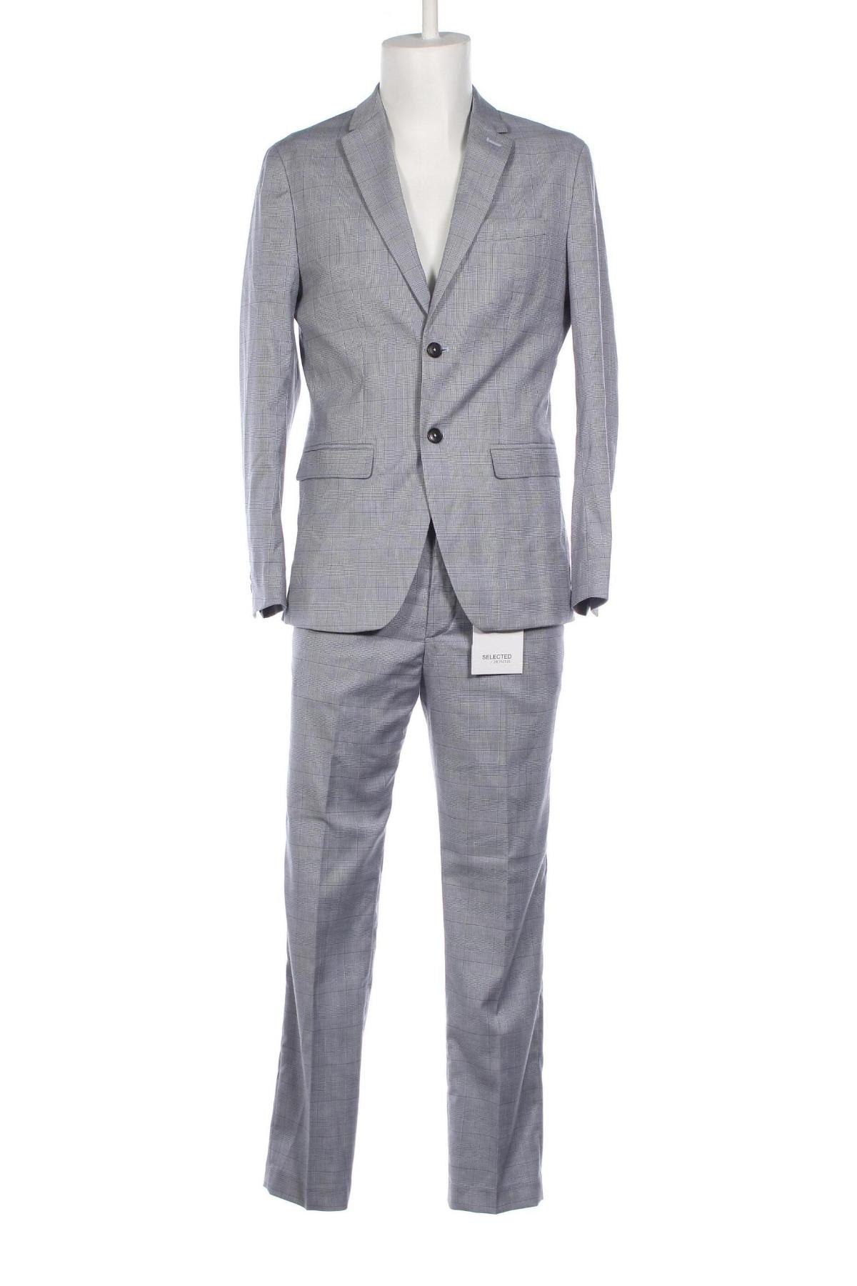 Pánsky oblek  Selected Homme, Veľkosť M, Farba Modrá, Cena  140,72 €