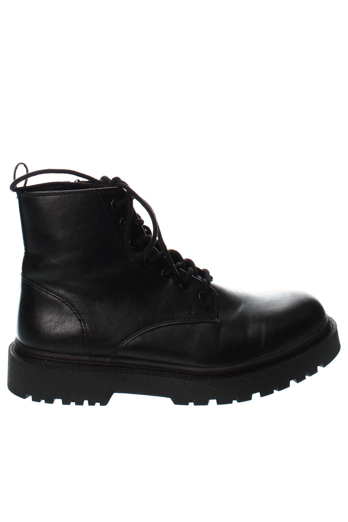 Мъжки обувки Pull&Bear, Размер 44, Цвят Черен, Цена 39,00 лв.